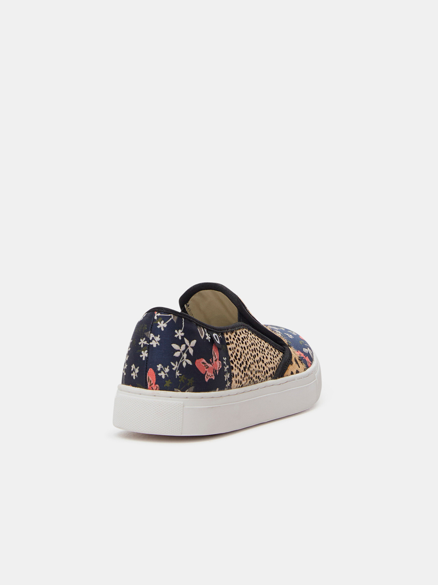 Desigual Animal Patch Slip On Modrá - Pepit.cz