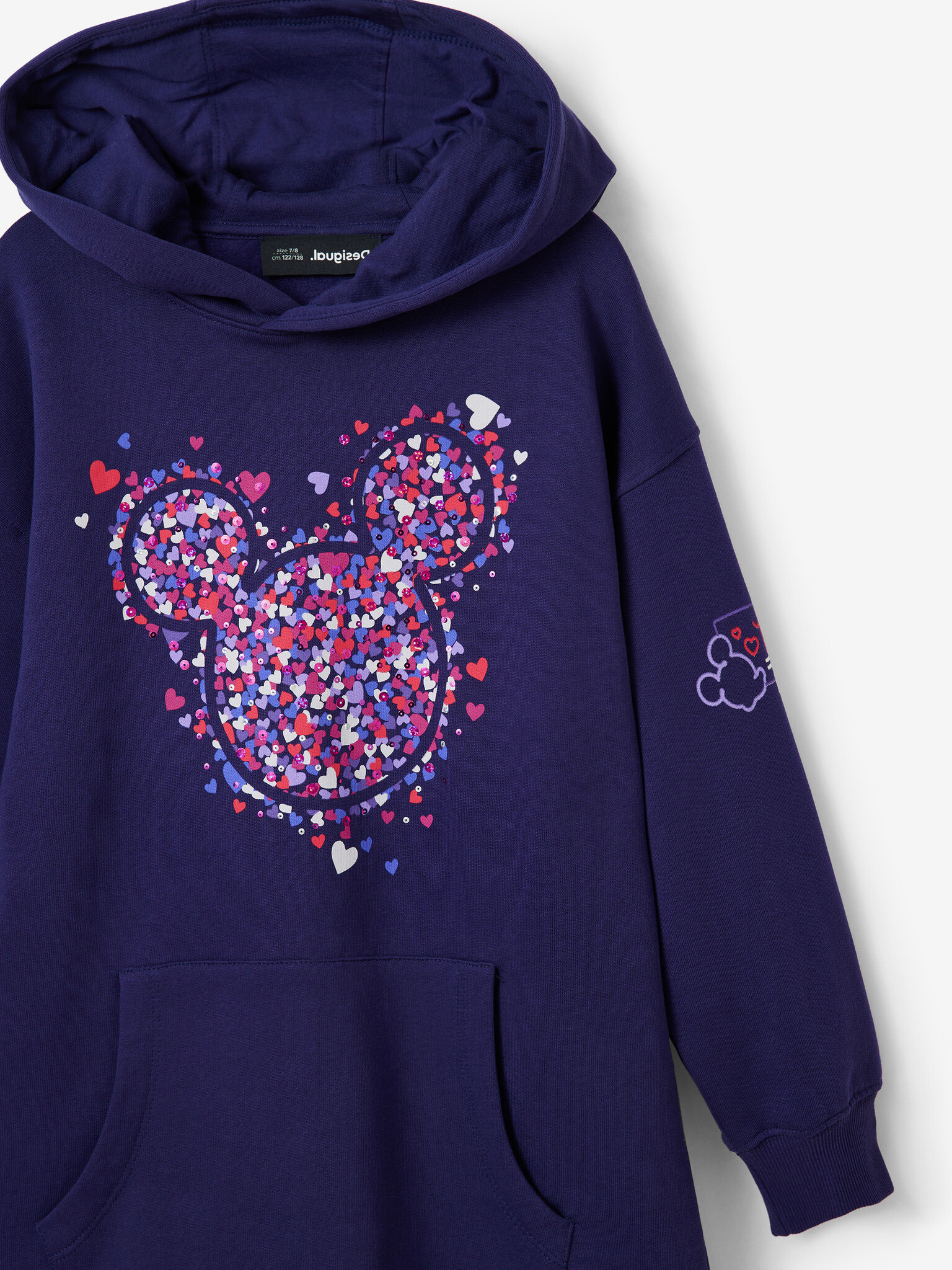 Desigual Emmline Disney Šaty dětské Fialová - Pepit.cz