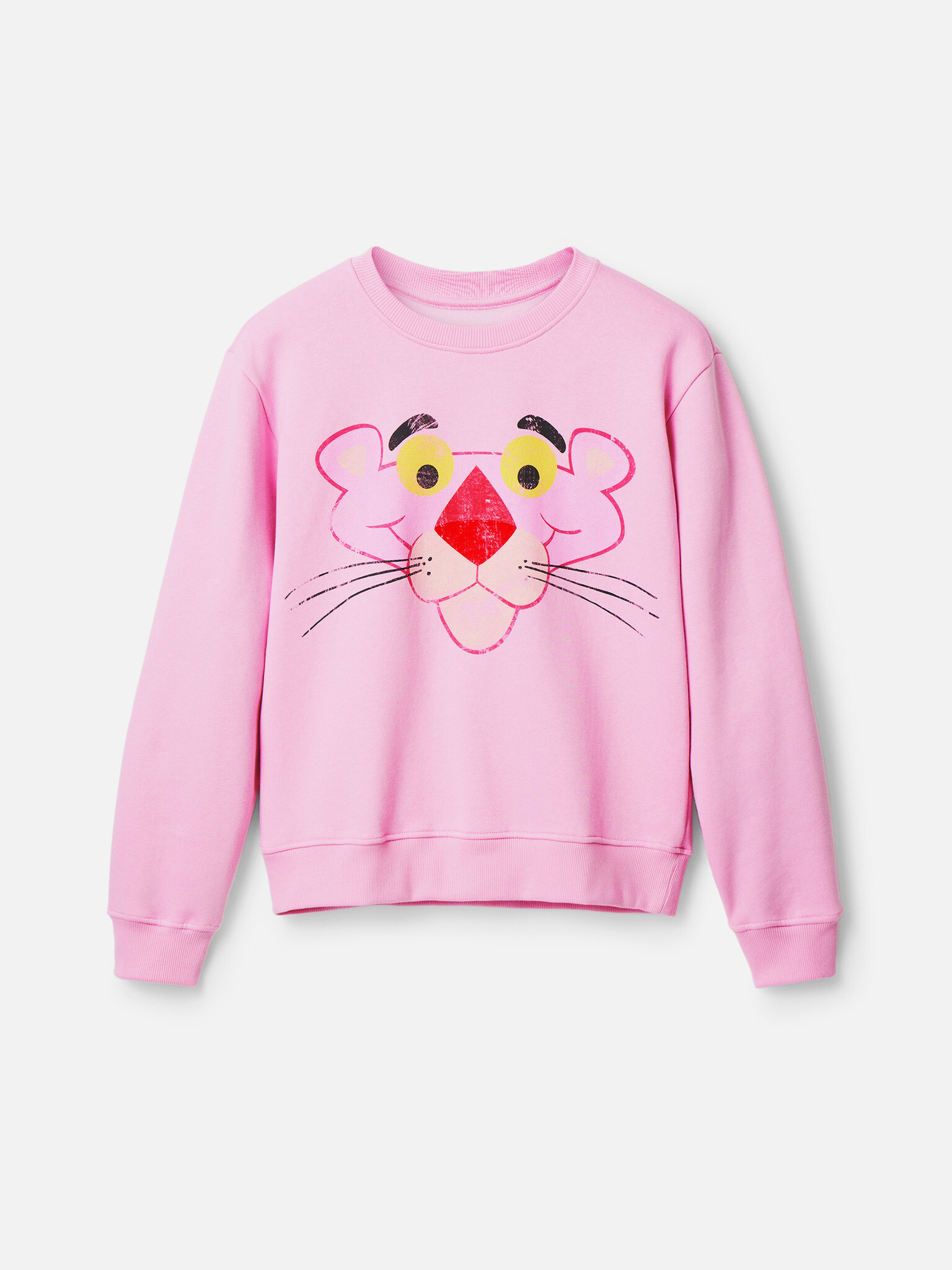 Desigual Pink Panther Mikina Růžová - Pepit.cz