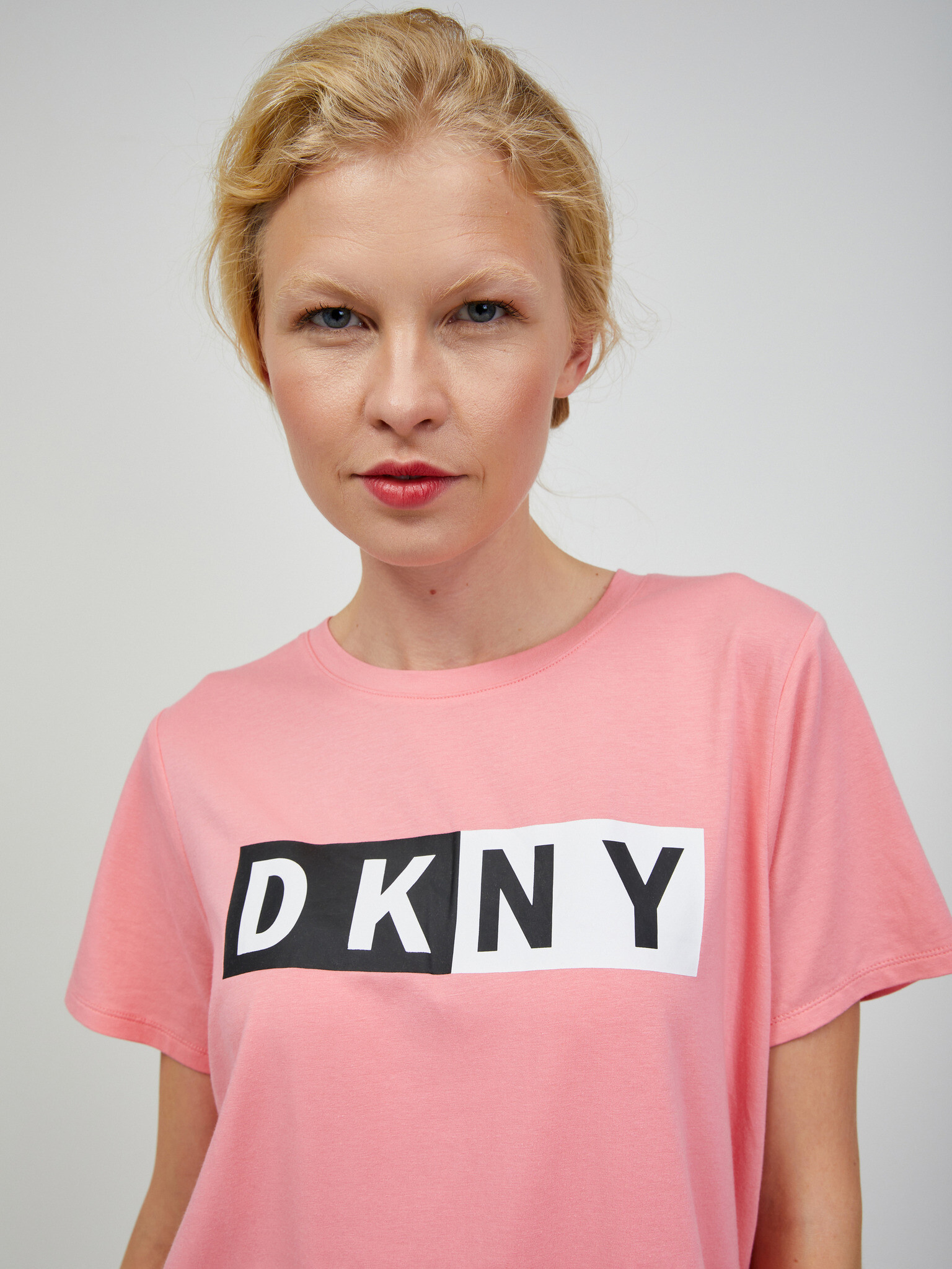 DKNY Triko Růžová - Pepit.cz