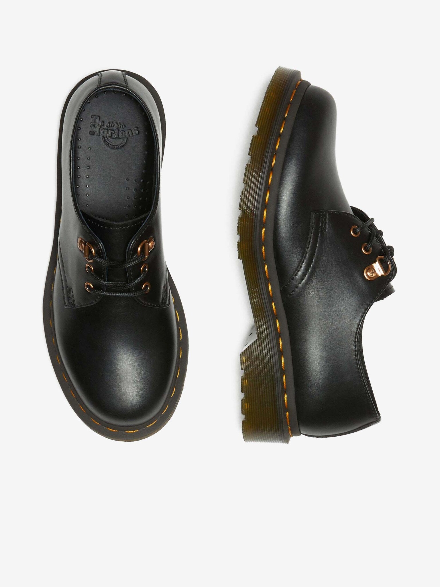 Dr. Martens Vegan 1461 Polobotky Černá - Pepit.cz