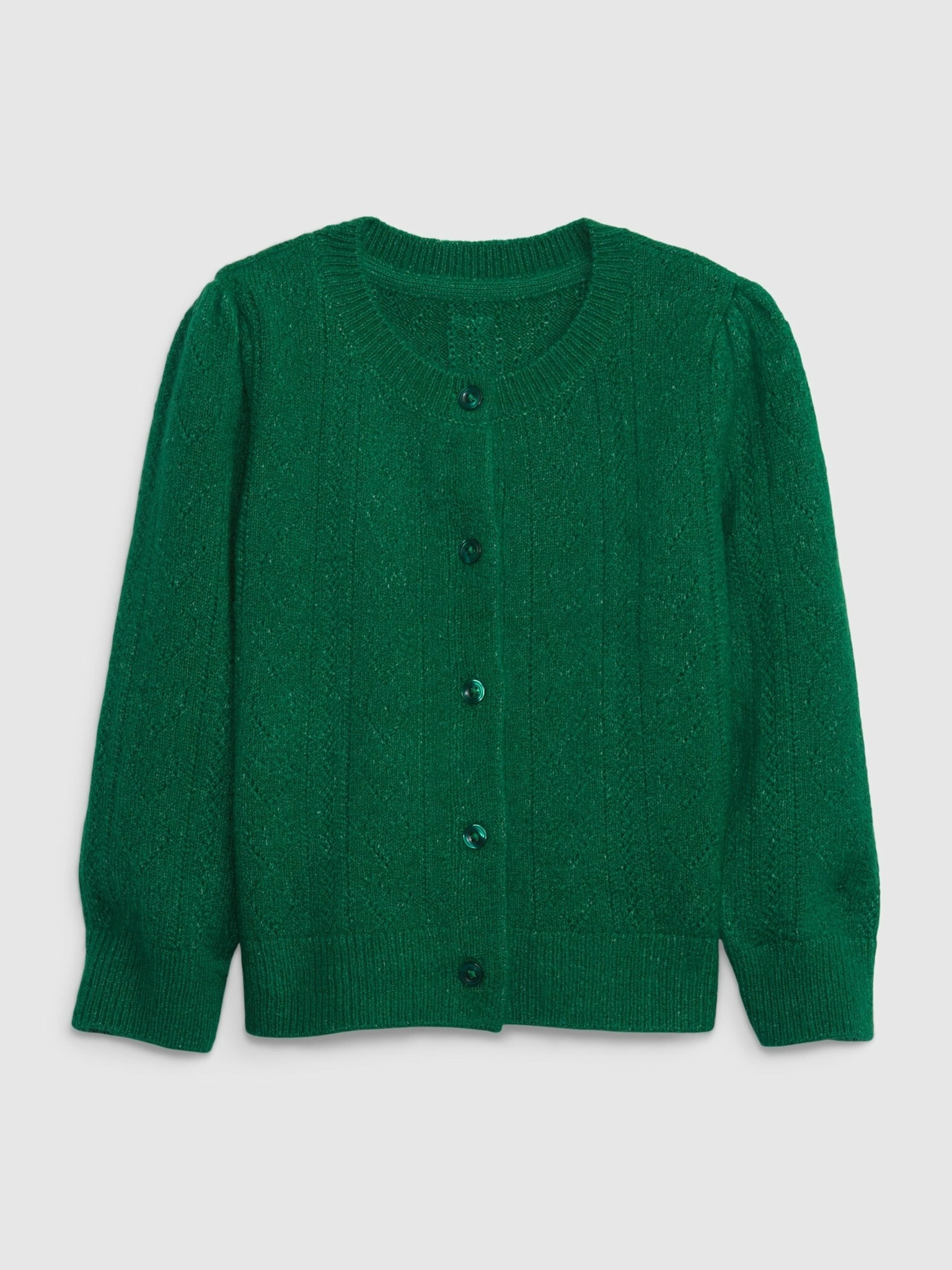 GAP Cardigan dětský Zelená - Pepit.cz