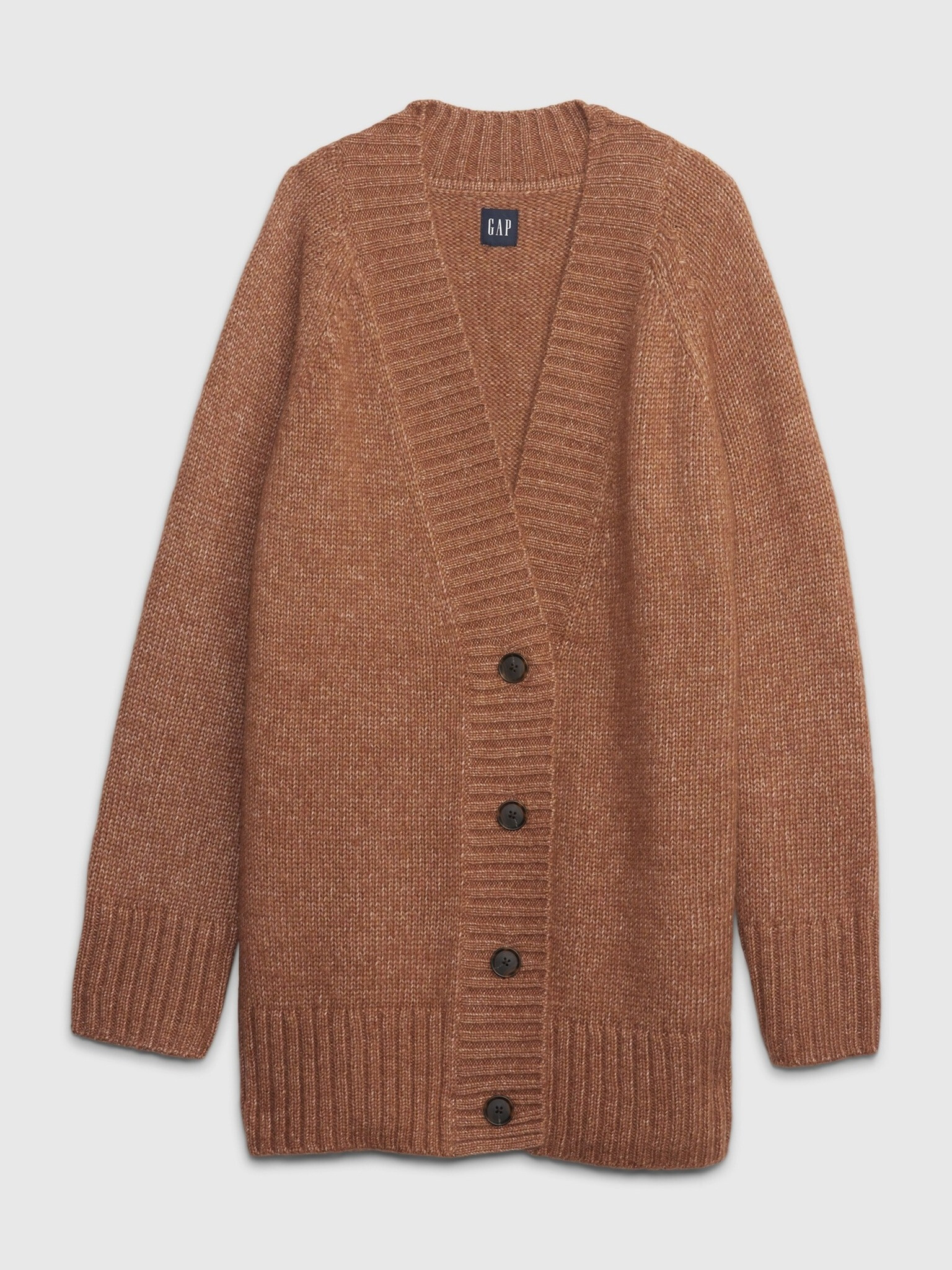 GAP Cardigan Hnědá - Pepit.cz