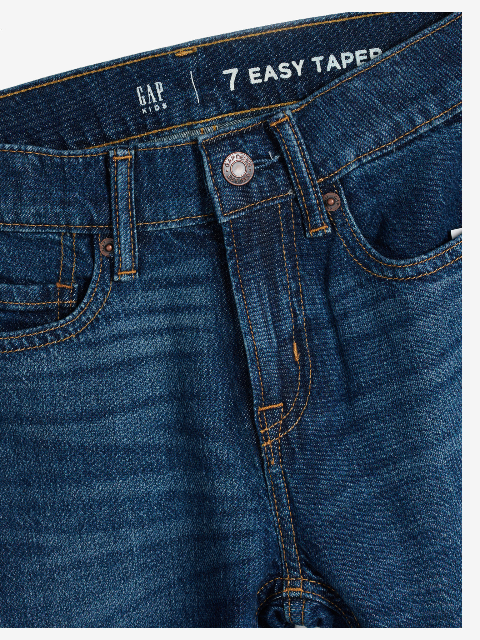 GAP Easy Taper Jeans dětské Modrá - Pepit.cz