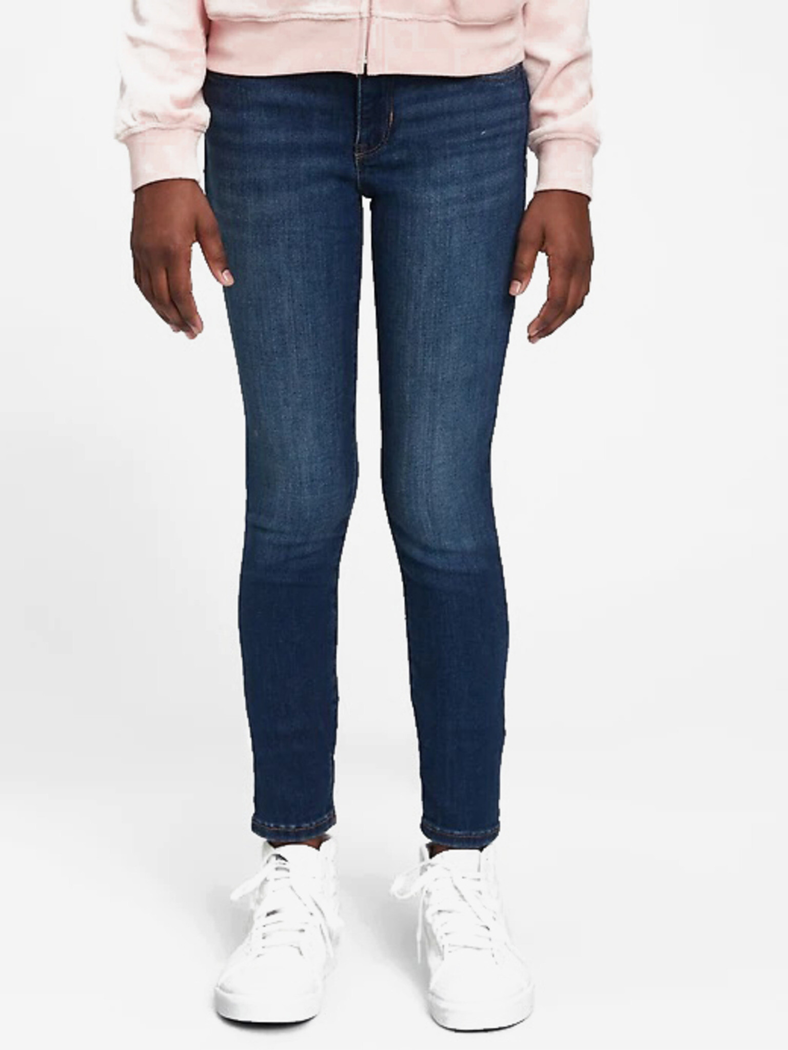 GAP Everyday Super Skinny Washwell™ Jeans dětské Modrá - Pepit.cz