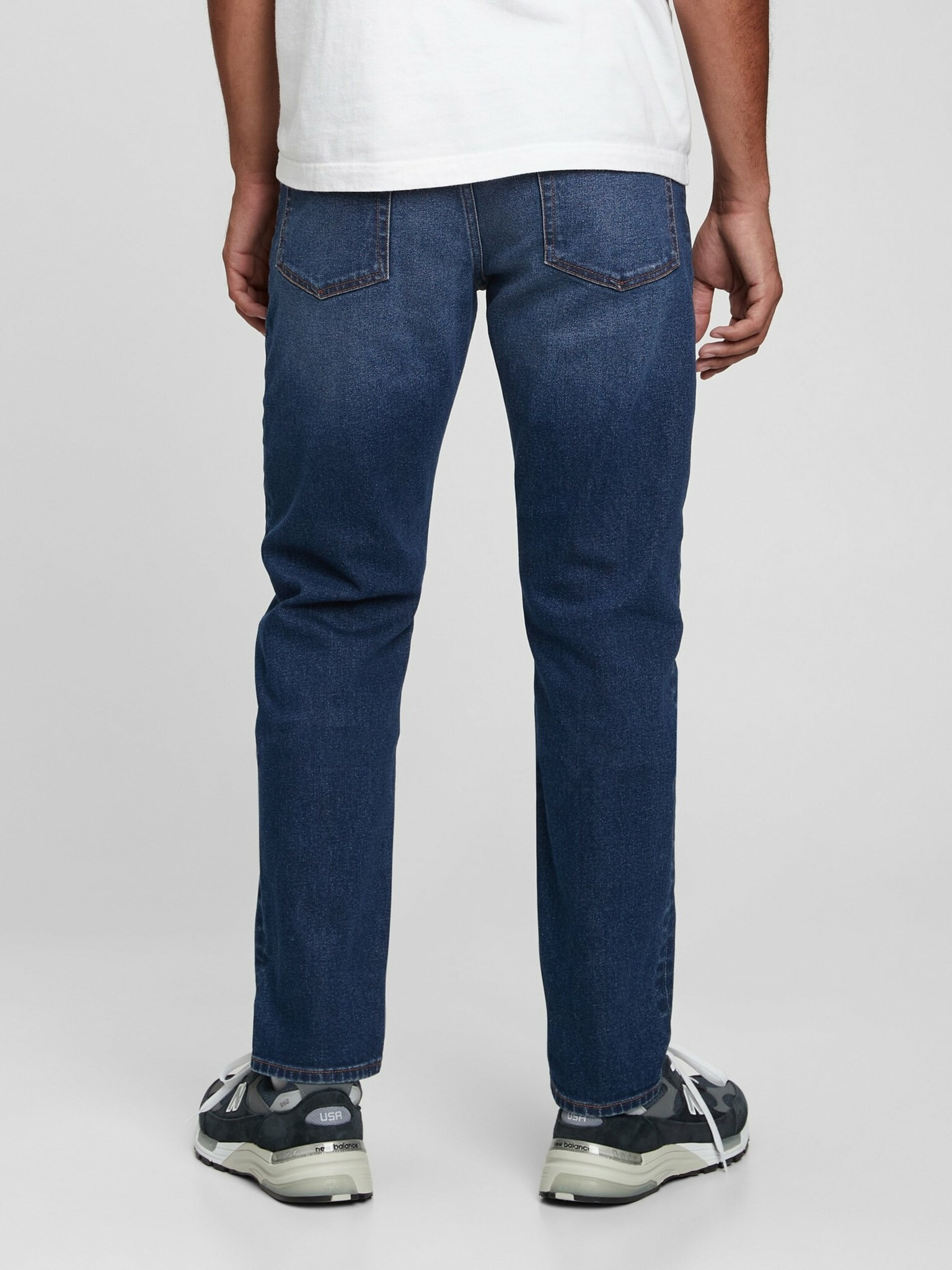 GAP flex Washwell Jeans Modrá - Pepit.cz