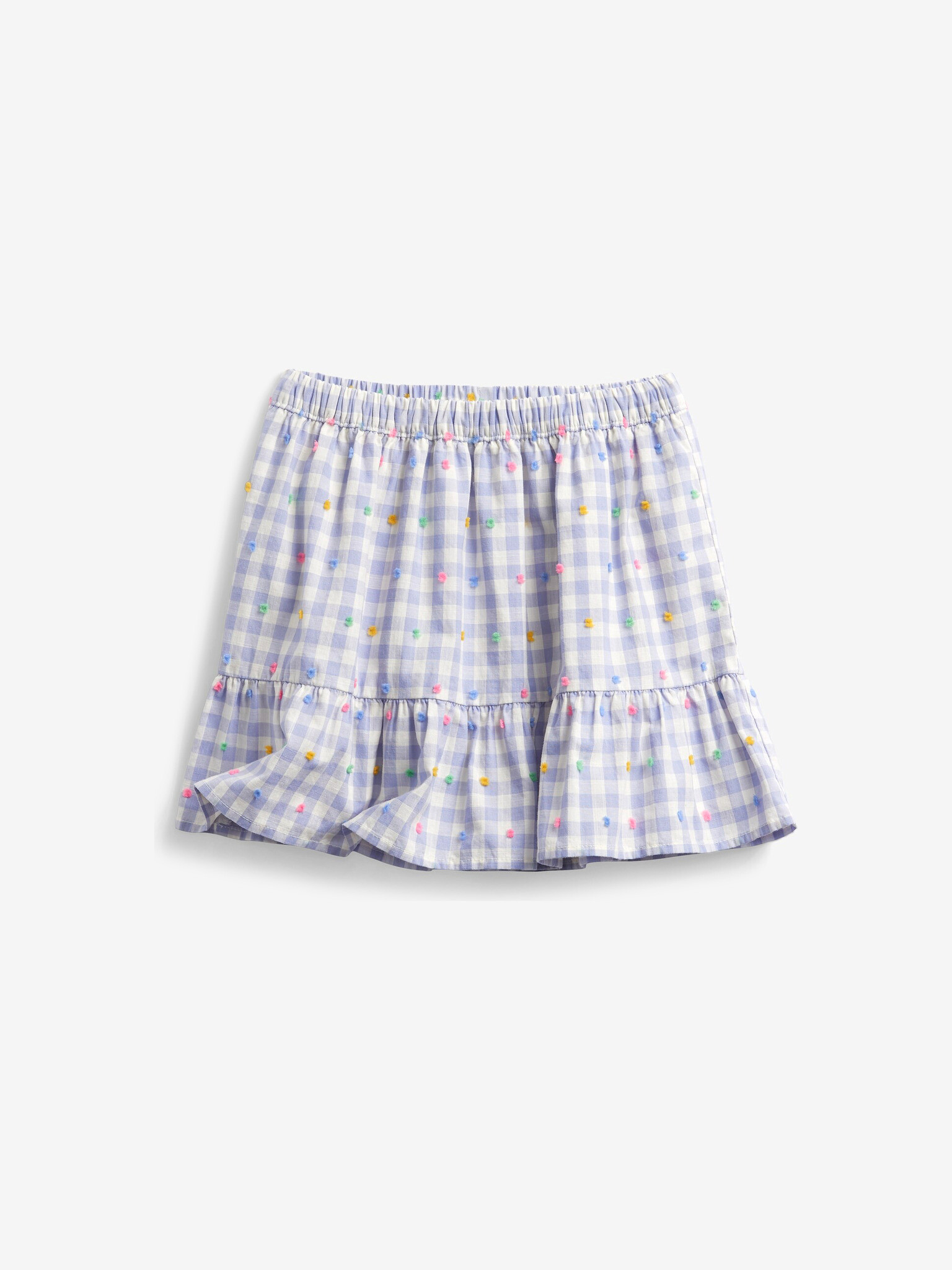 GAP Gingham Sukně dětská Modrá - Pepit.cz