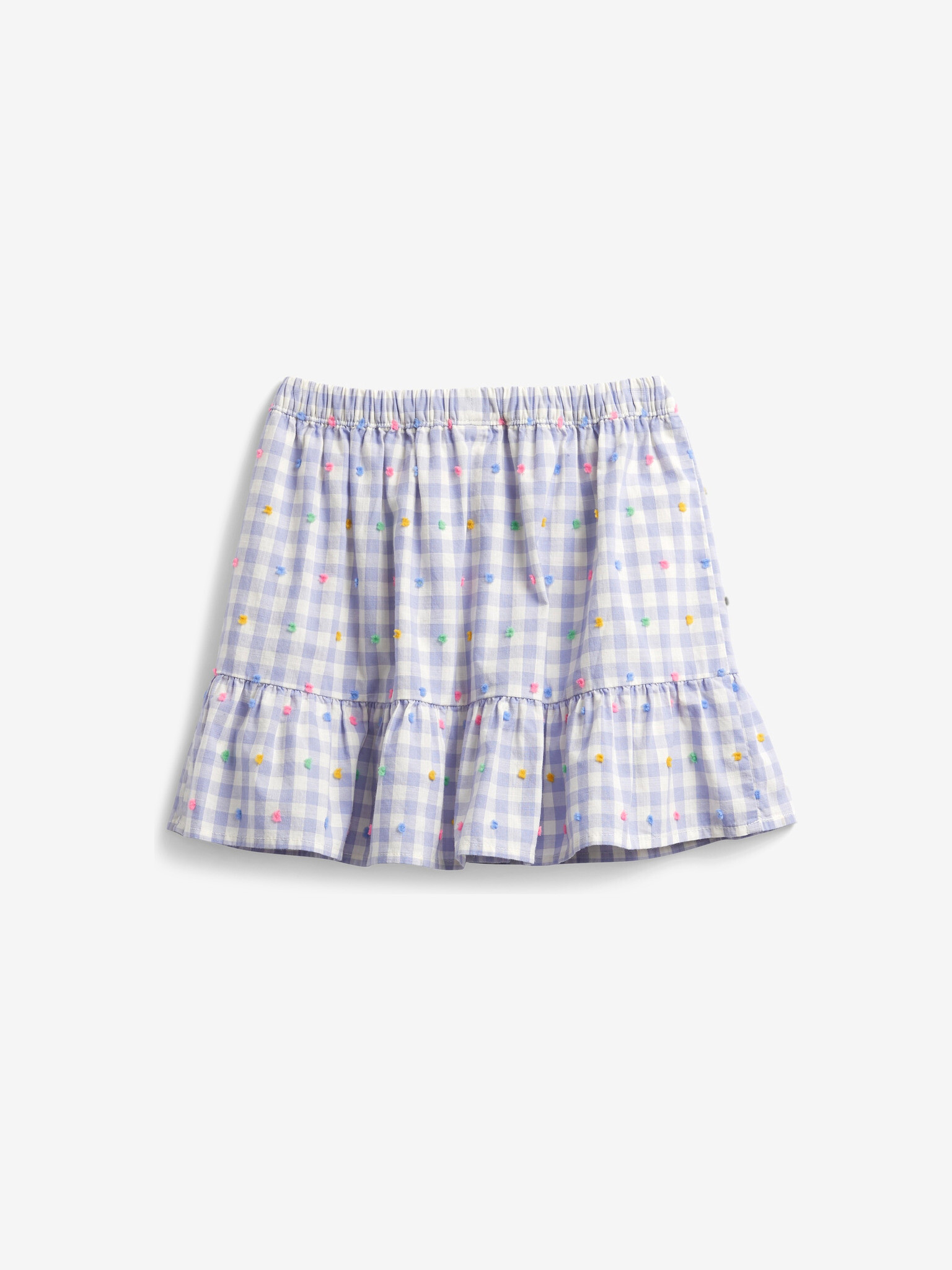 GAP Gingham Sukně dětská Modrá - Pepit.cz