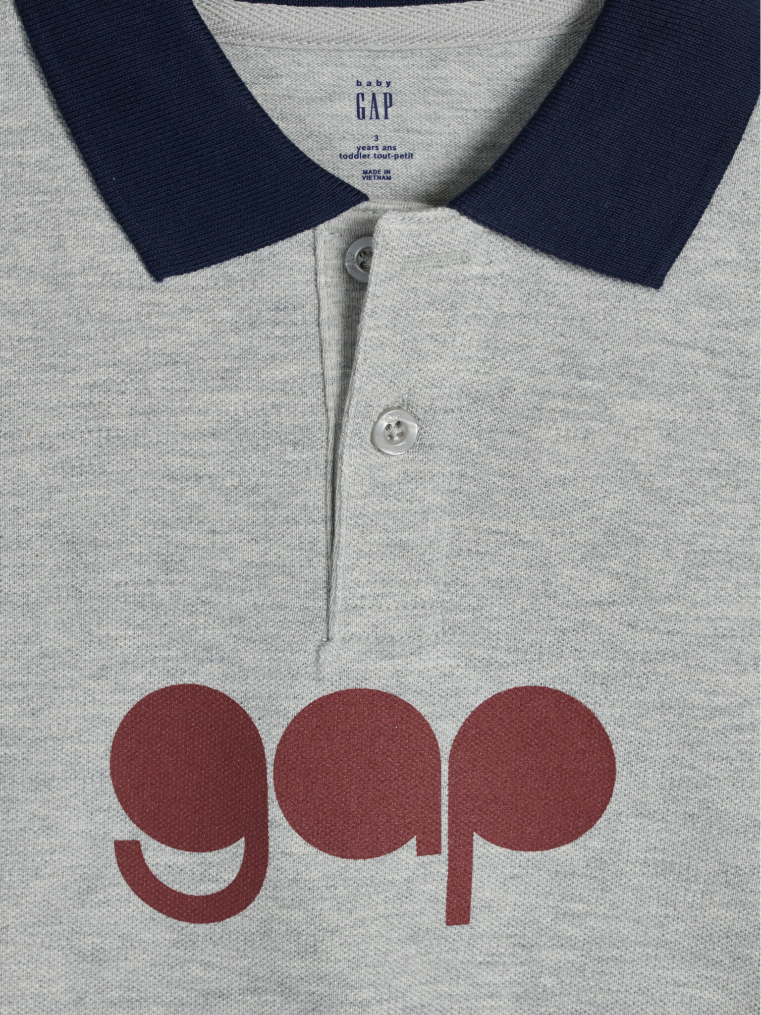 GAP Logo Polo triko dětské Modrá - Pepit.cz