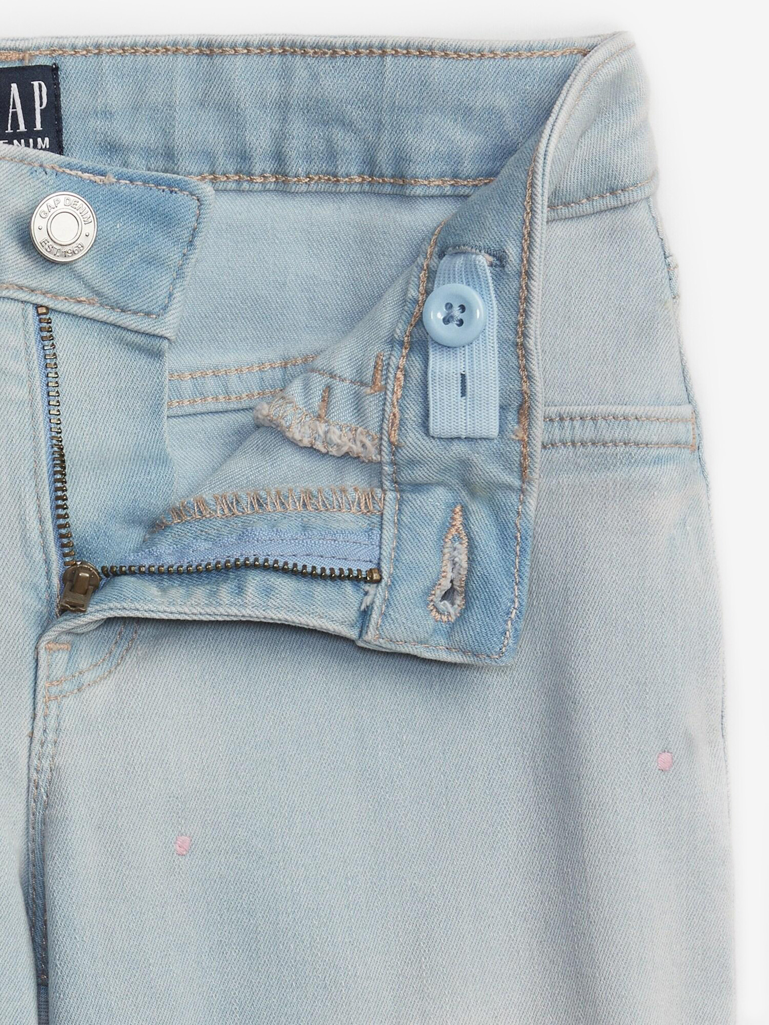 GAP Mid Rise Jeans dětské Modrá - Pepit.cz