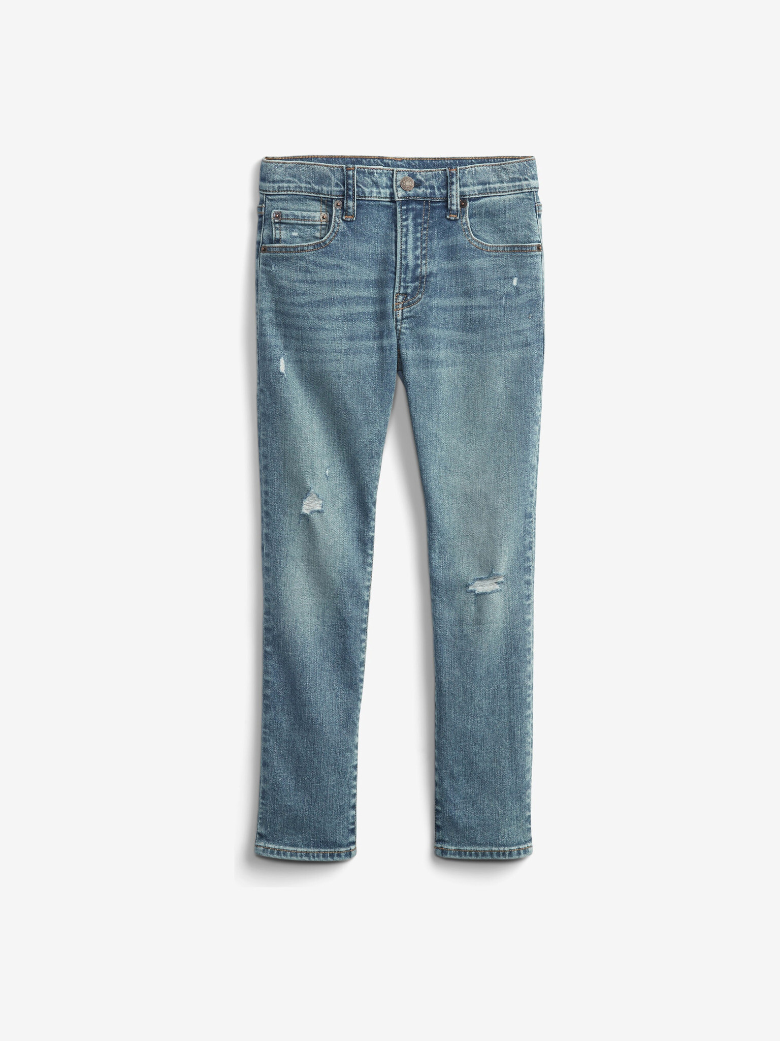 GAP Slim Taper Jeans dětské Modrá - Pepit.cz