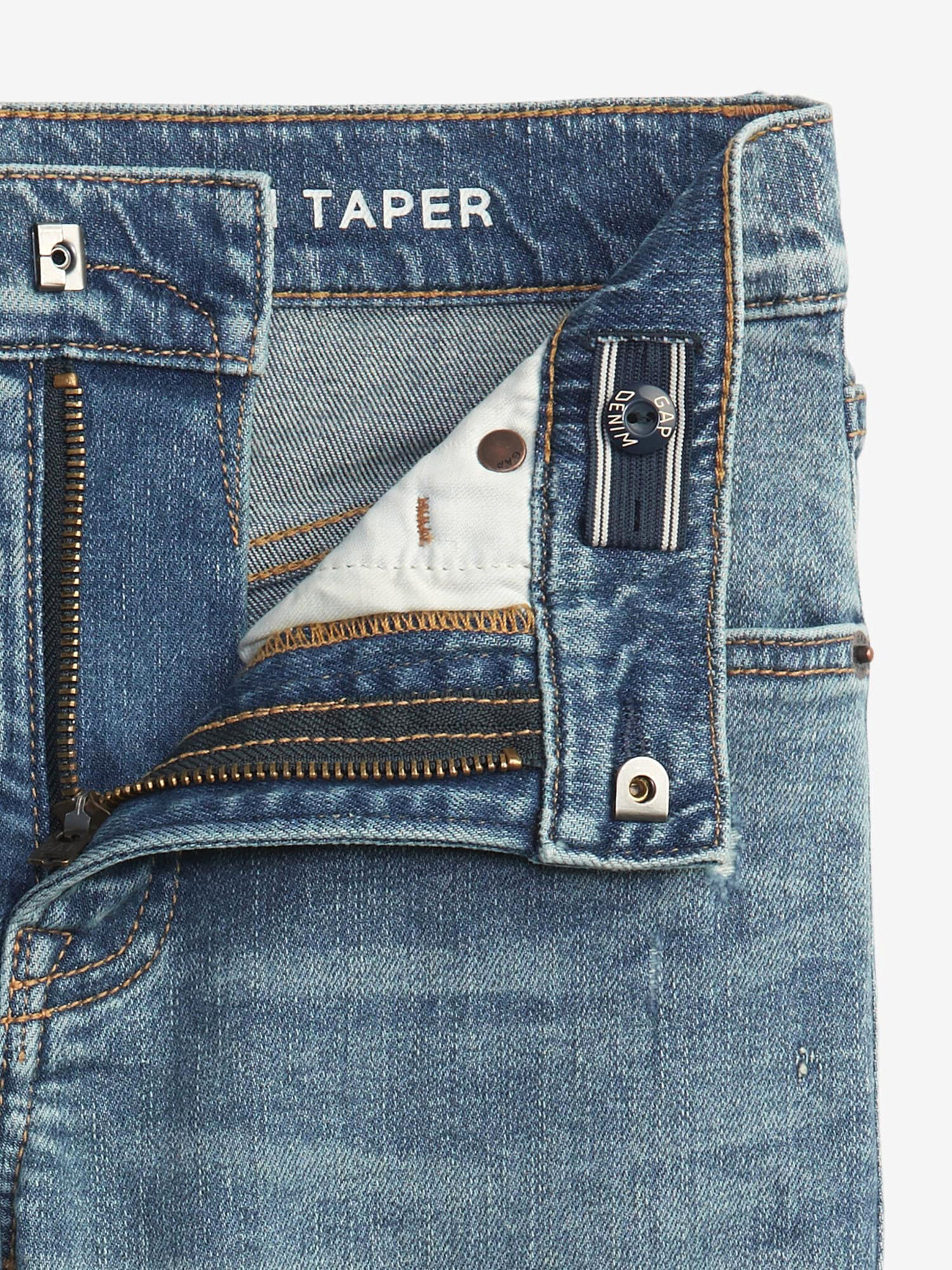 GAP Slim Taper Jeans dětské Modrá - Pepit.cz