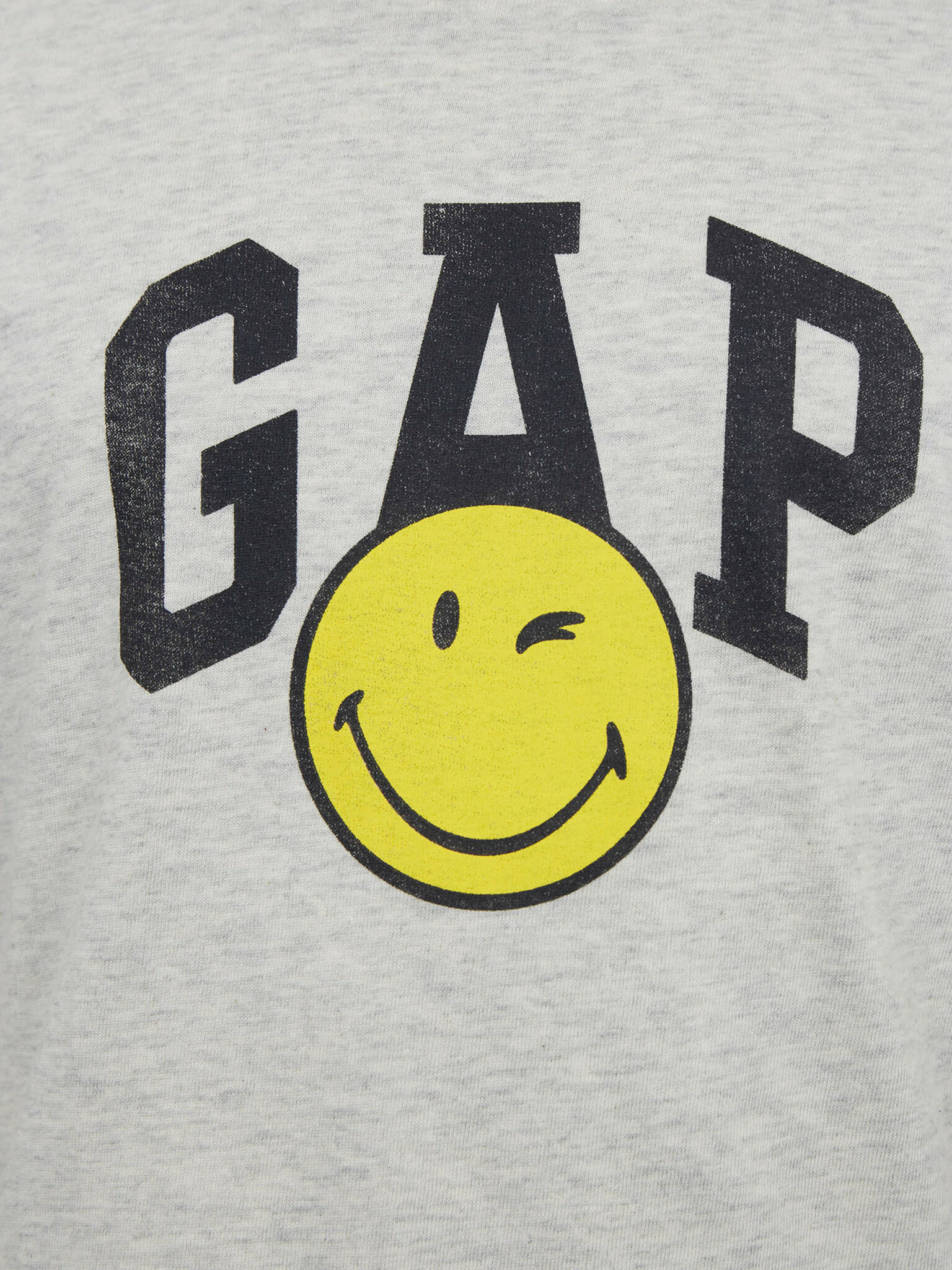 GAP & Smiley® Triko dětské Šedá - Pepit.cz