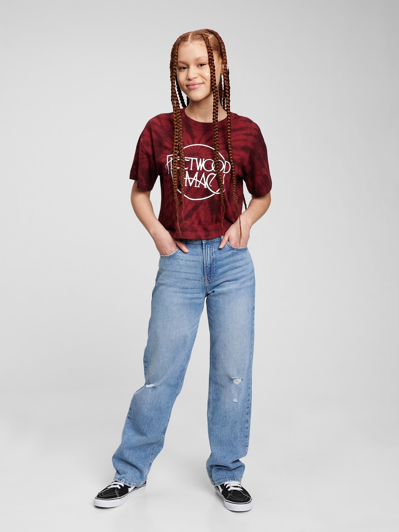 GAP Teen '90s Washwell Jeans dětské Modrá - Pepit.cz