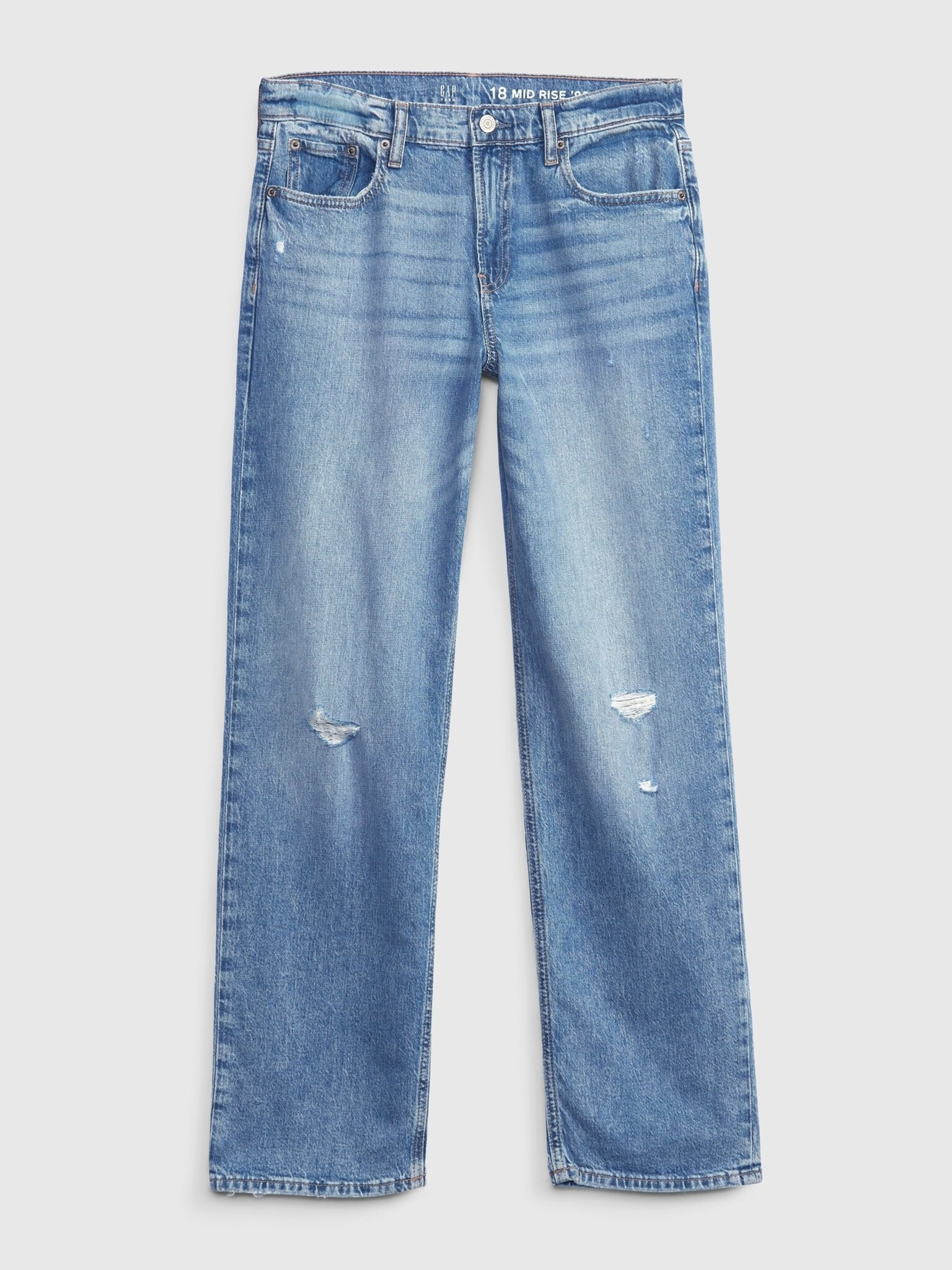 GAP Teen '90s Washwell Jeans dětské Modrá - Pepit.cz