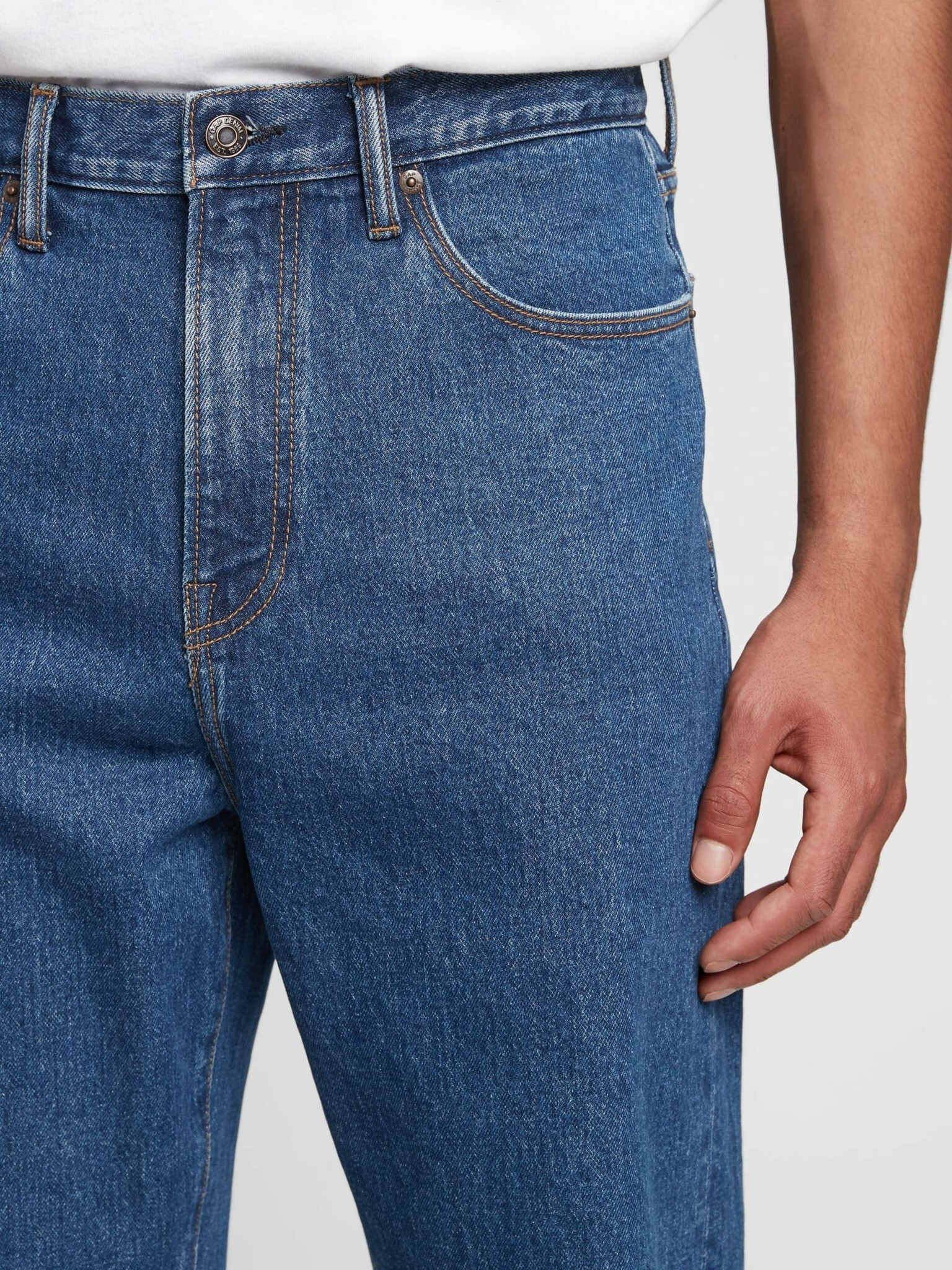 GAP Washwell Jeans Modrá - Pepit.cz