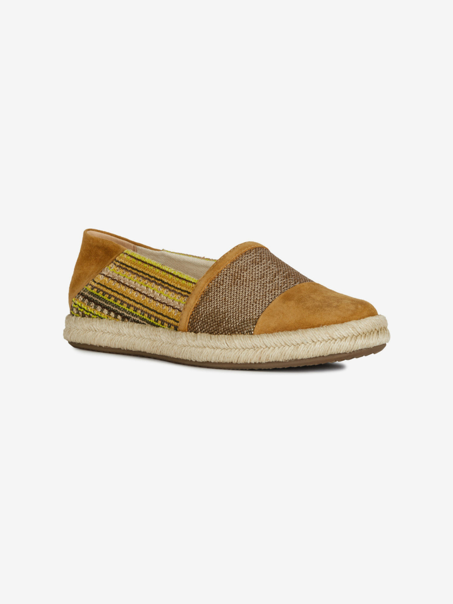 Geox Espadrilky Hnědá - Pepit.cz