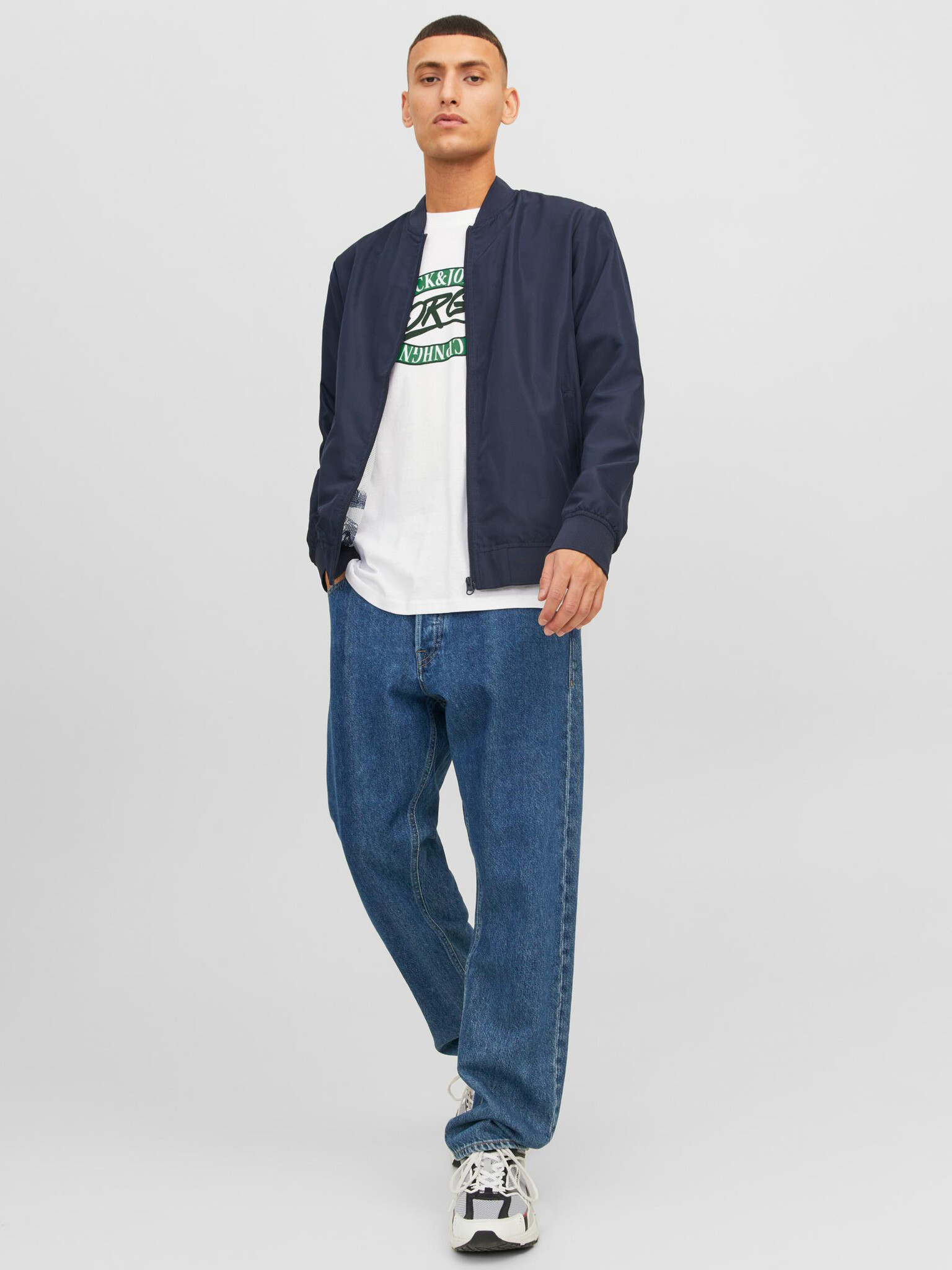 Jack & Jones Arthur Triko Bílá - Pepit.cz