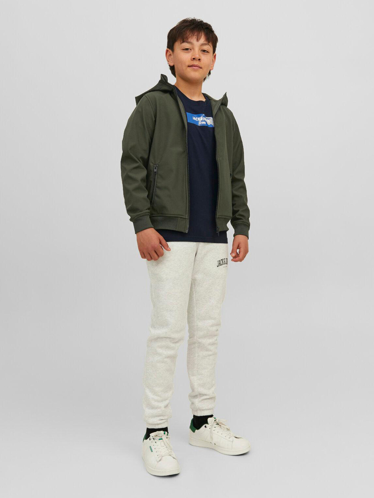 Jack & Jones Basic Bunda Zelená - Pepit.cz