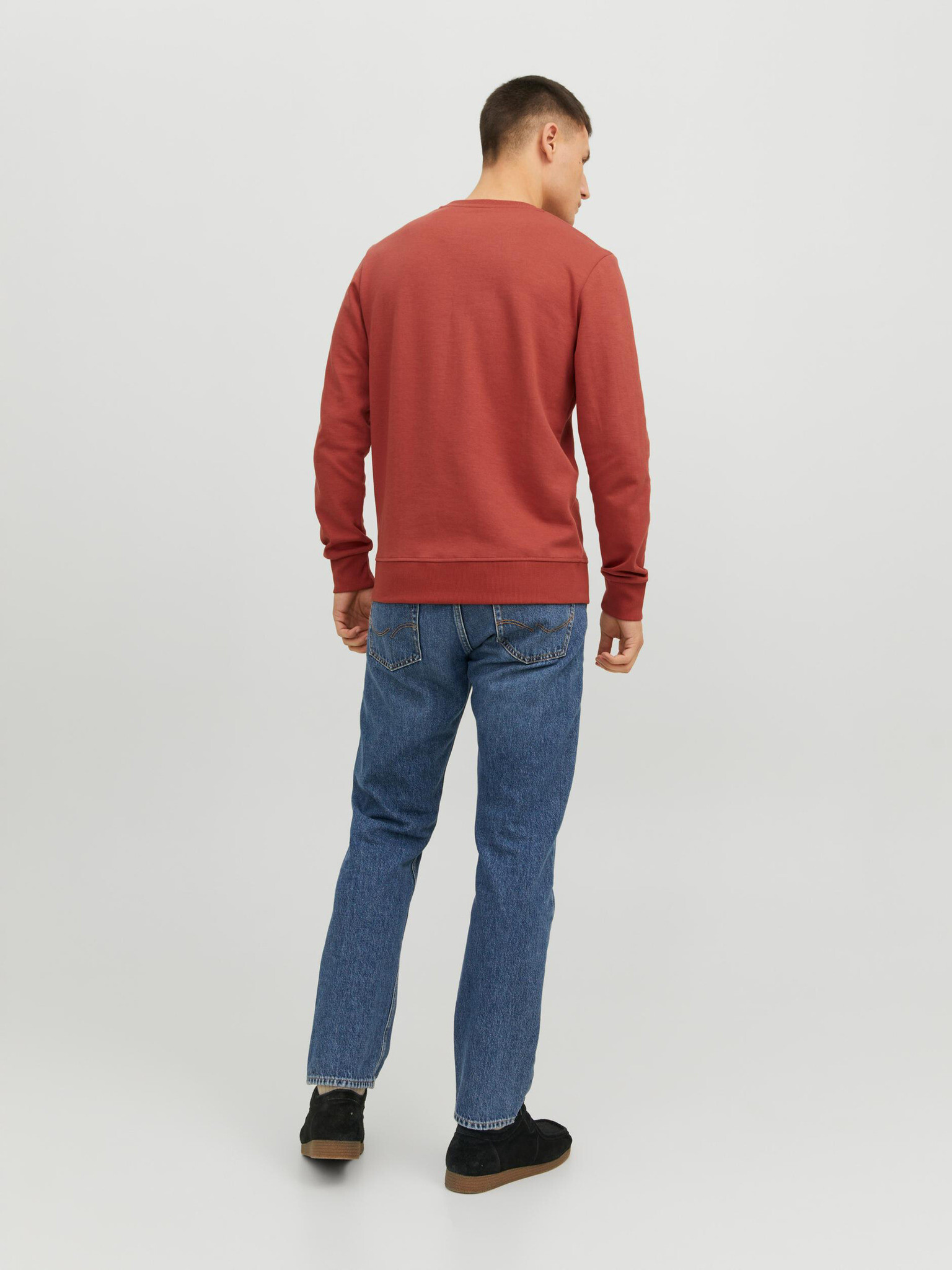 Jack & Jones Basic Mikina Oranžová - Pepit.cz