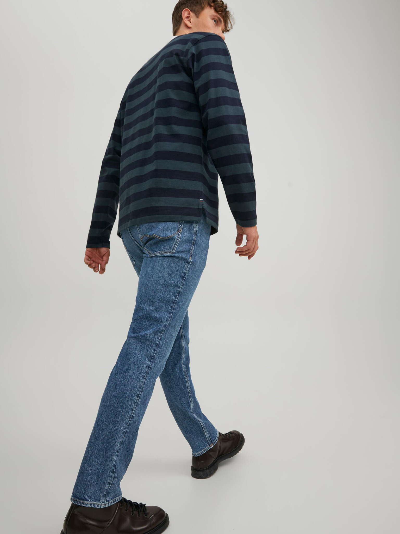 Jack & Jones Clark Jeans Modrá - Pepit.cz