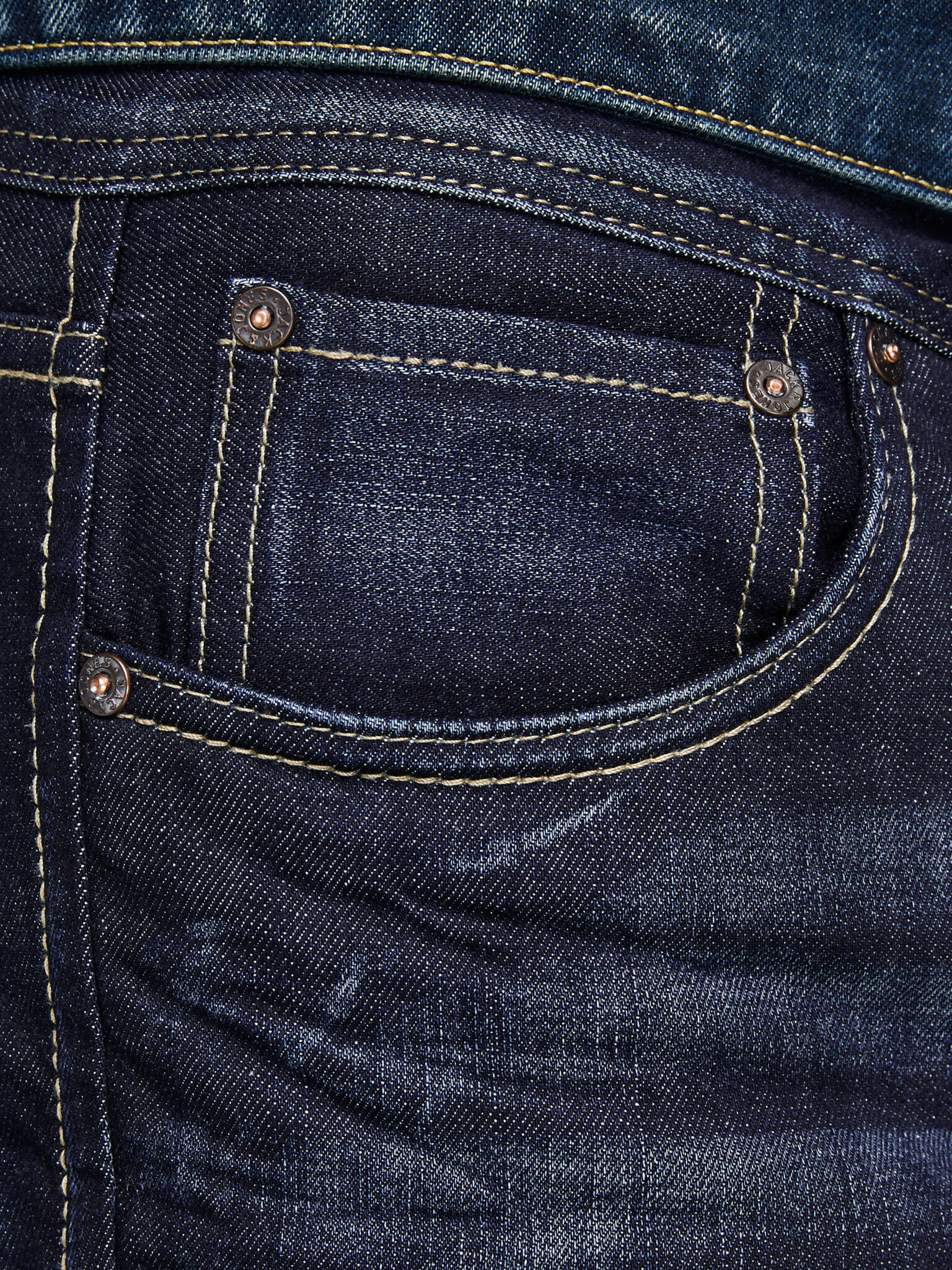 Jack & Jones Clark Original Jeans Modrá - Pepit.cz