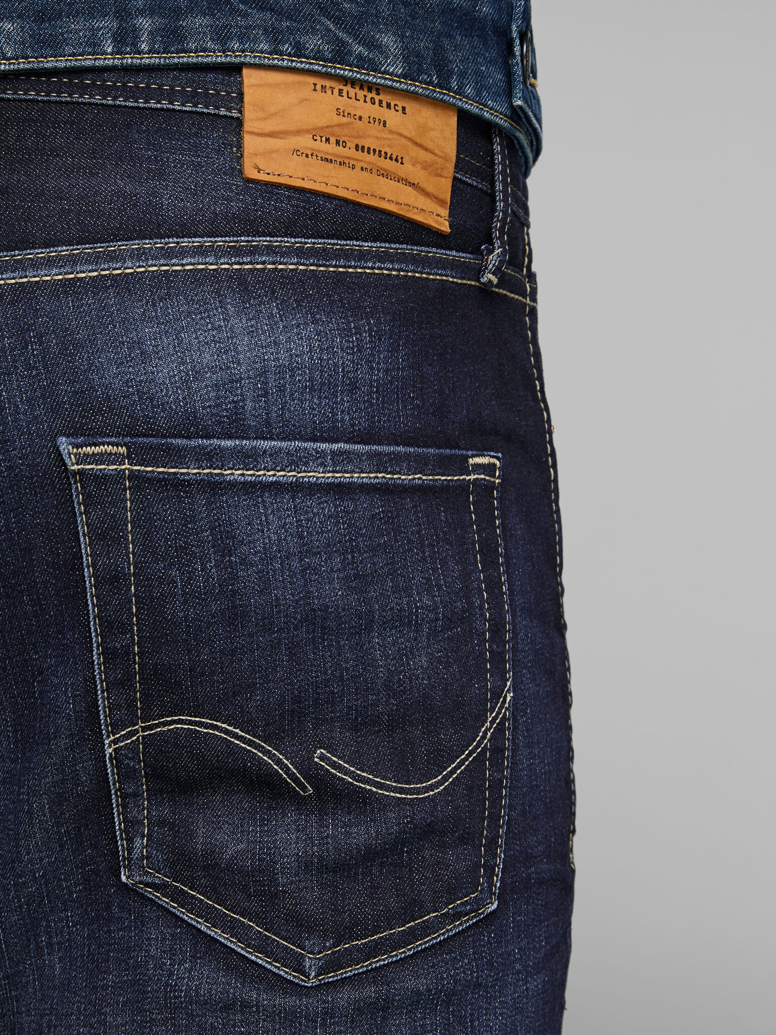 Jack & Jones Clark Original Jeans Modrá - Pepit.cz