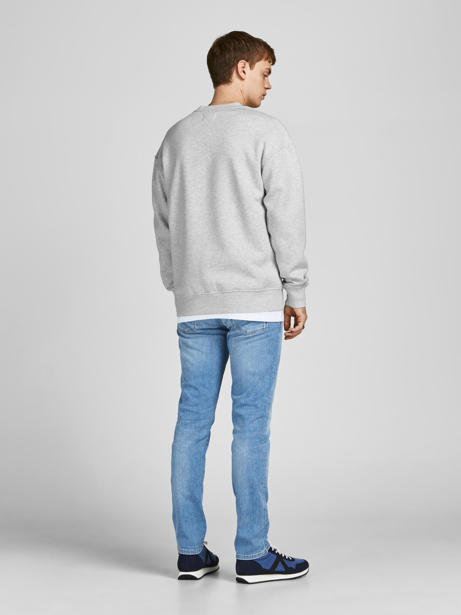 Jack & Jones Copenhagen Mikina Šedá - Pepit.cz