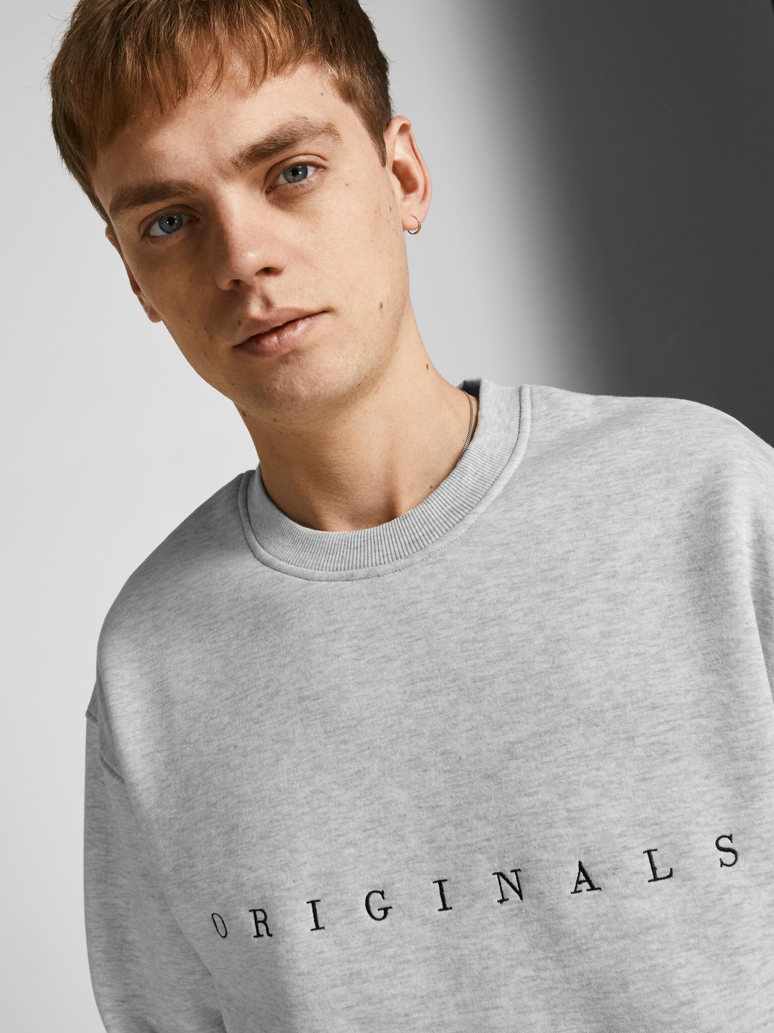 Jack & Jones Copenhagen Mikina Šedá - Pepit.cz