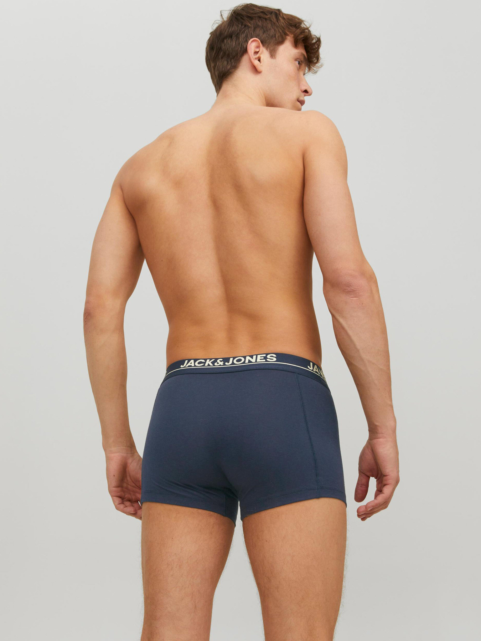 Jack & Jones Davis Boxerky 5 ks Modrá - Pepit.cz