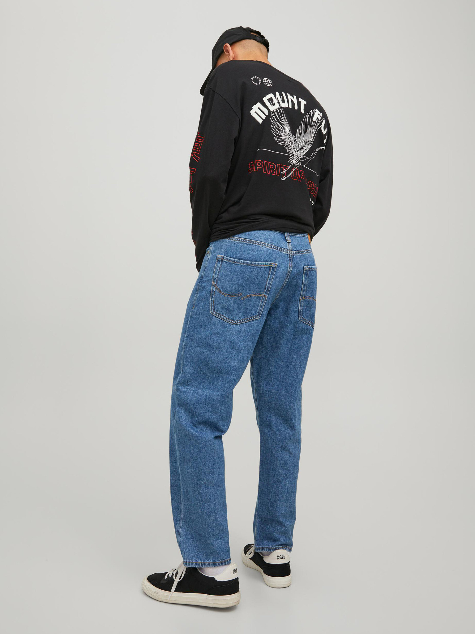 Jack & Jones Eddie Jeans Modrá - Pepit.cz