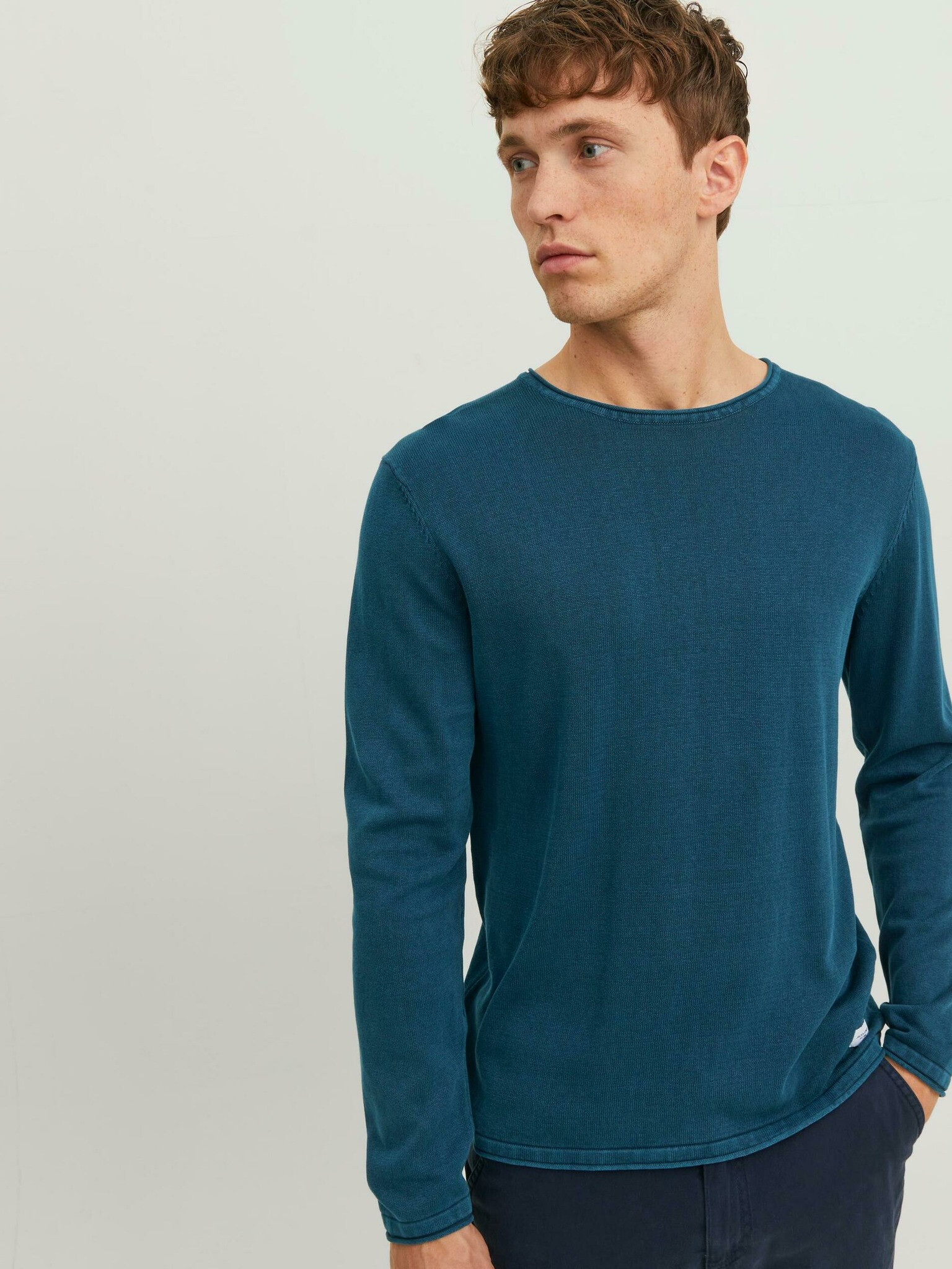 Jack & Jones Eleo Svetr Modrá - Pepit.cz