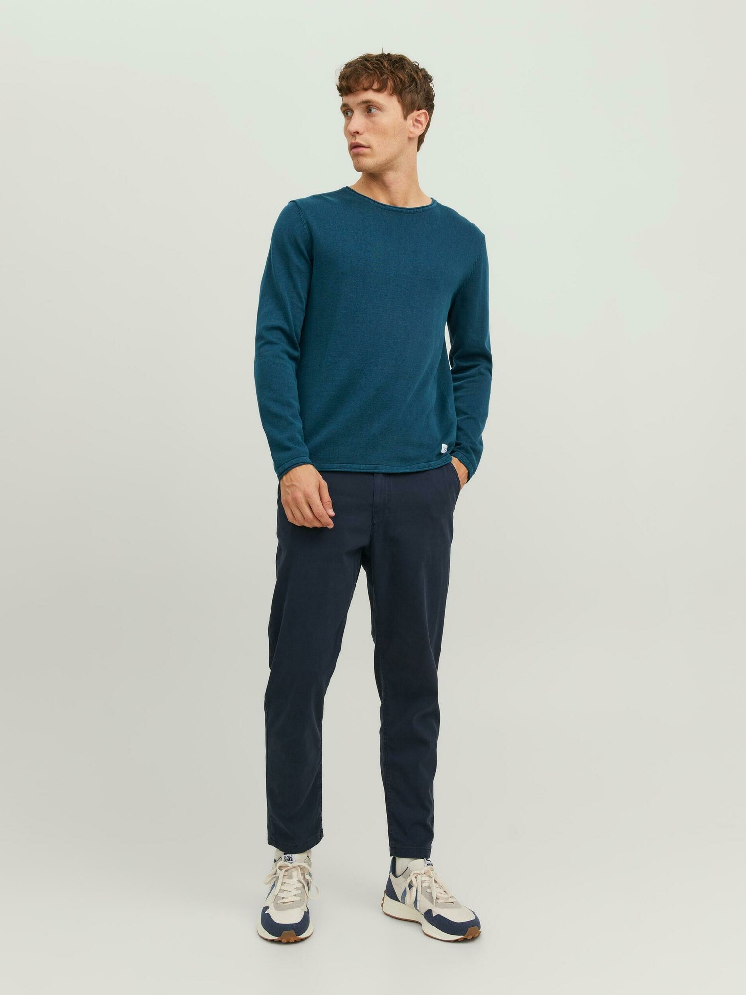 Jack & Jones Eleo Svetr Modrá - Pepit.cz