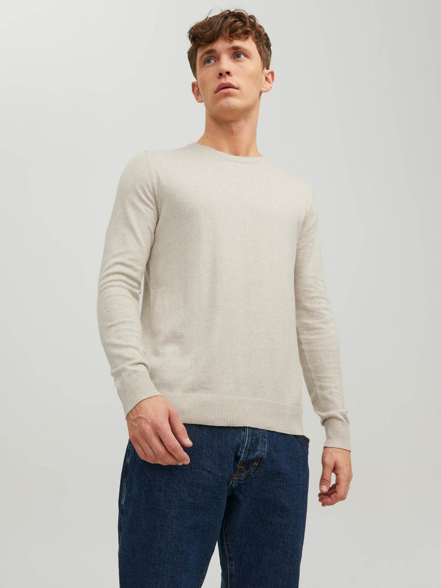 Jack & Jones Emil Svetr Bílá - Pepit.cz