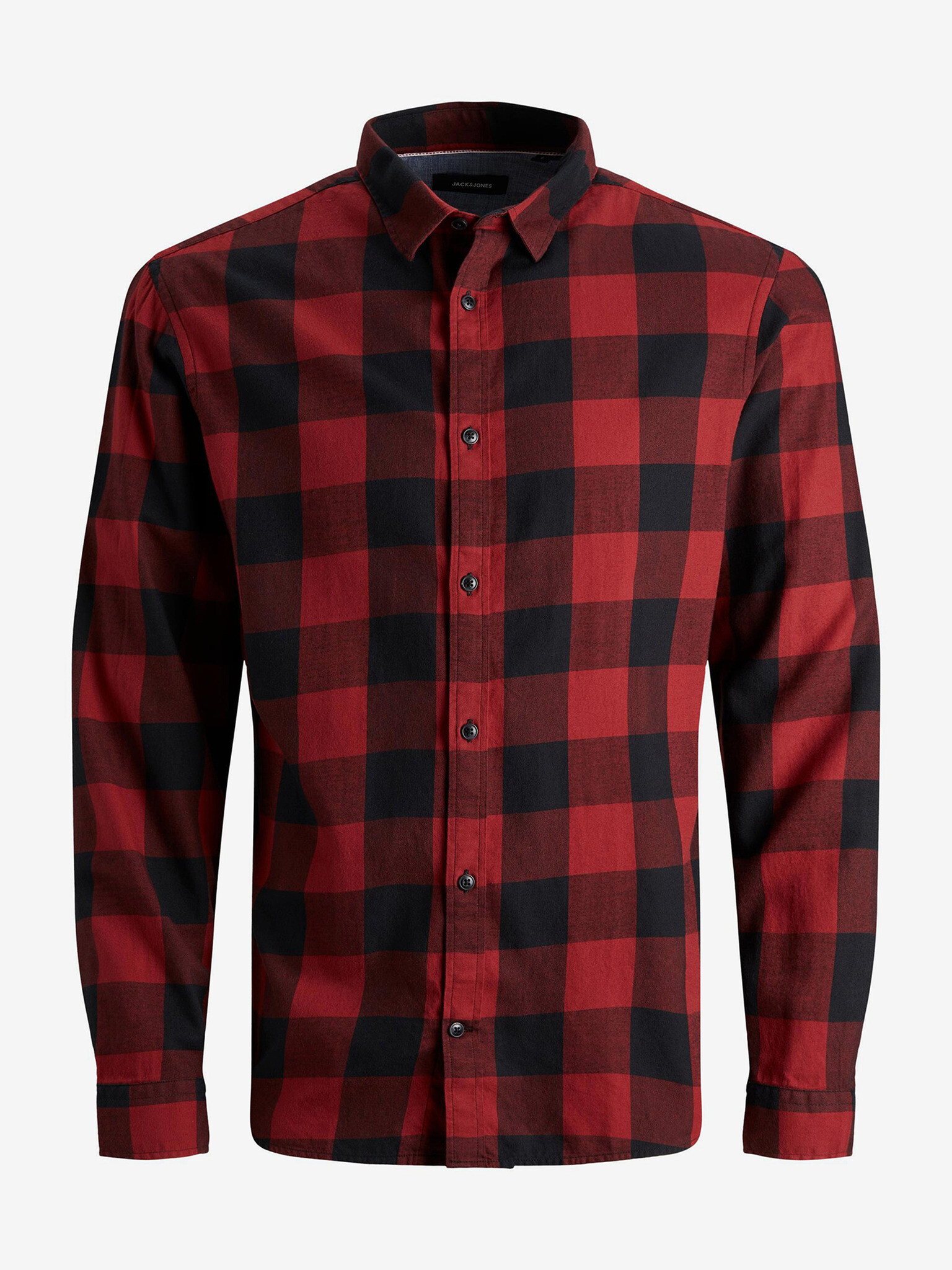 Jack & Jones Gingham Košile dětská Červená - Pepit.cz