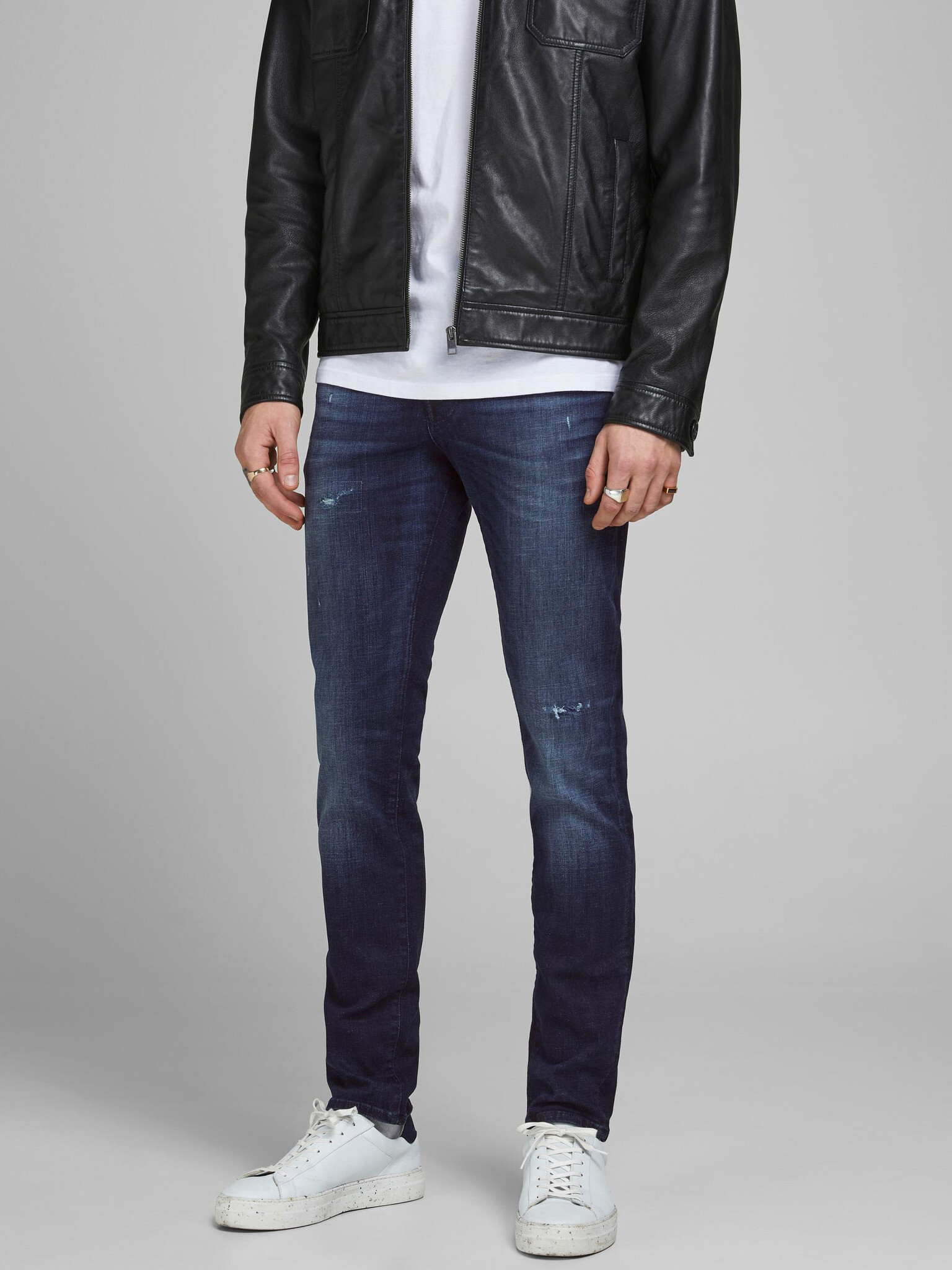 Jack & Jones Glenn Jeans Modrá - Pepit.cz