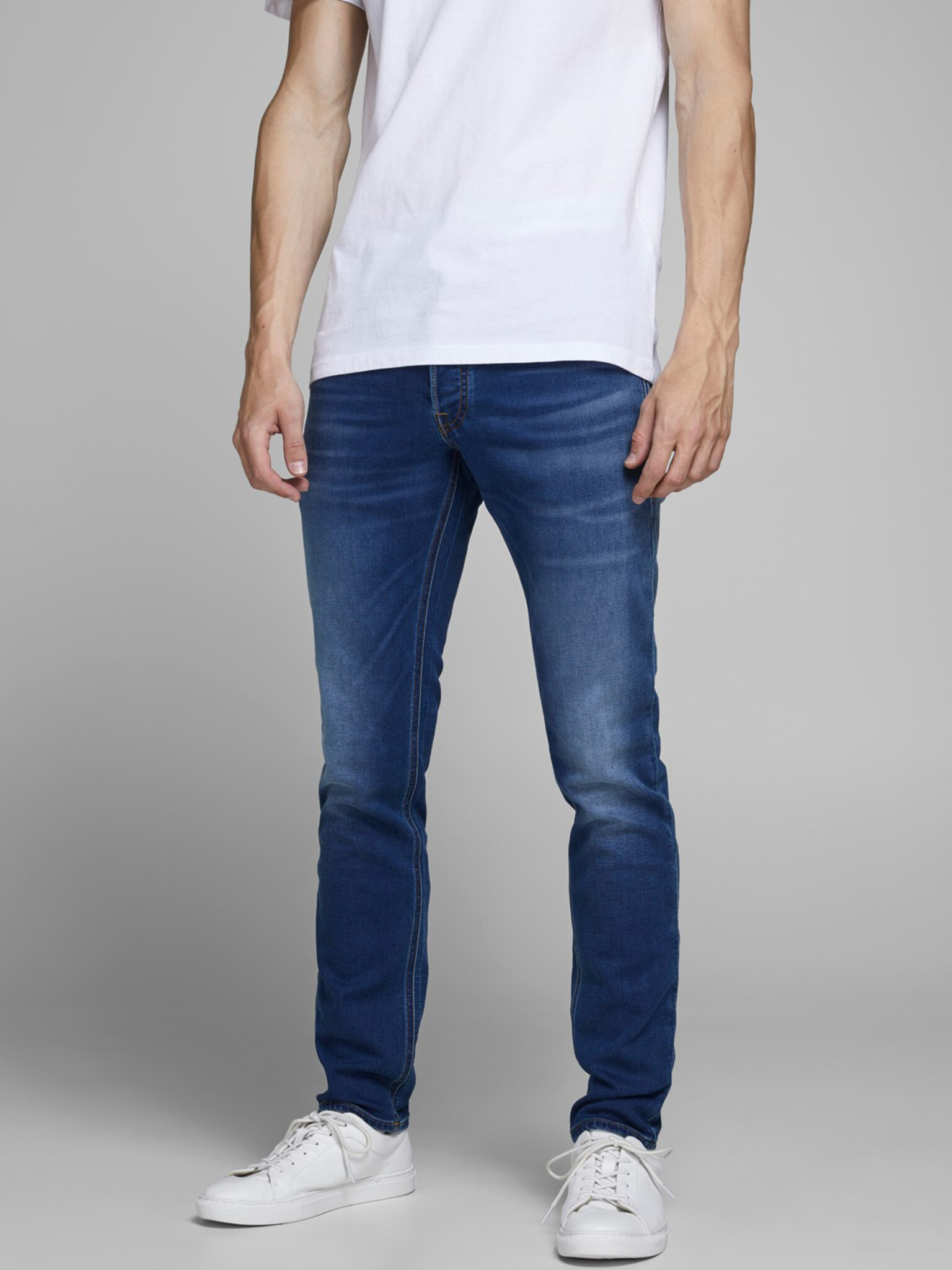 Jack & Jones Glenn Jeans Modrá - Pepit.cz