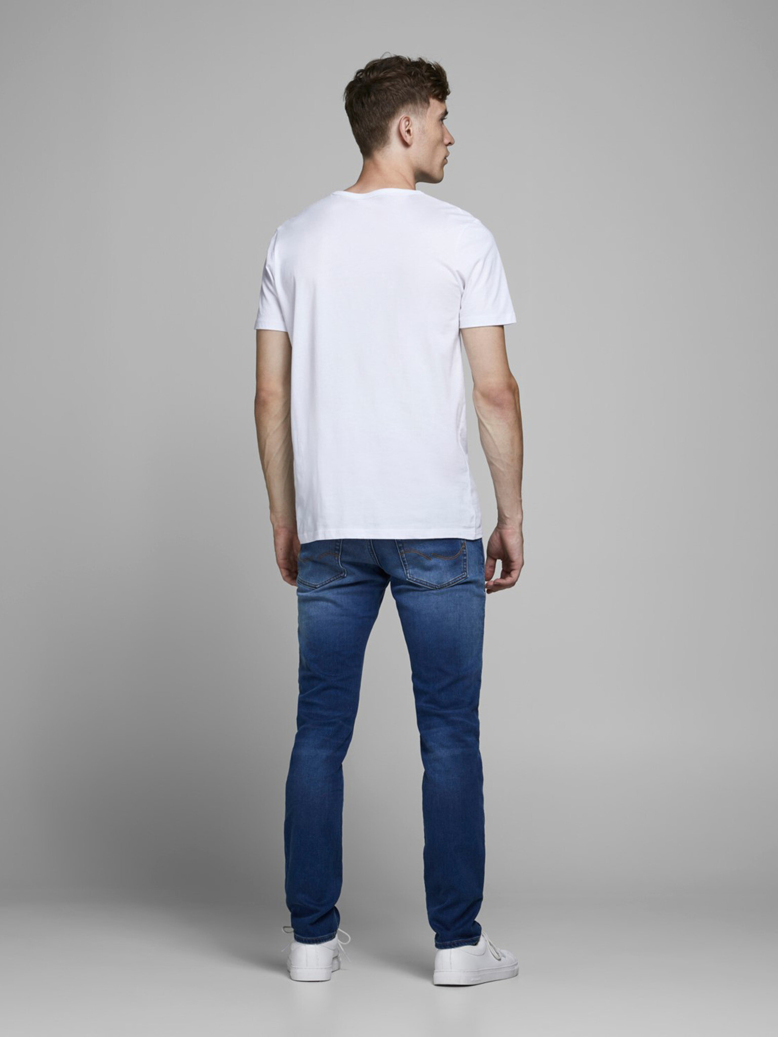 Jack & Jones Glenn Jeans Modrá - Pepit.cz