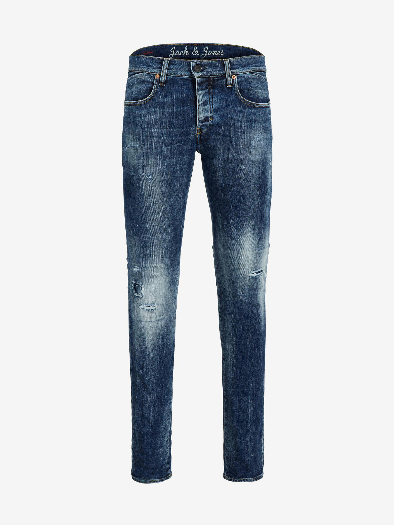 Jack & Jones Glenn Jeans Modrá - Pepit.cz