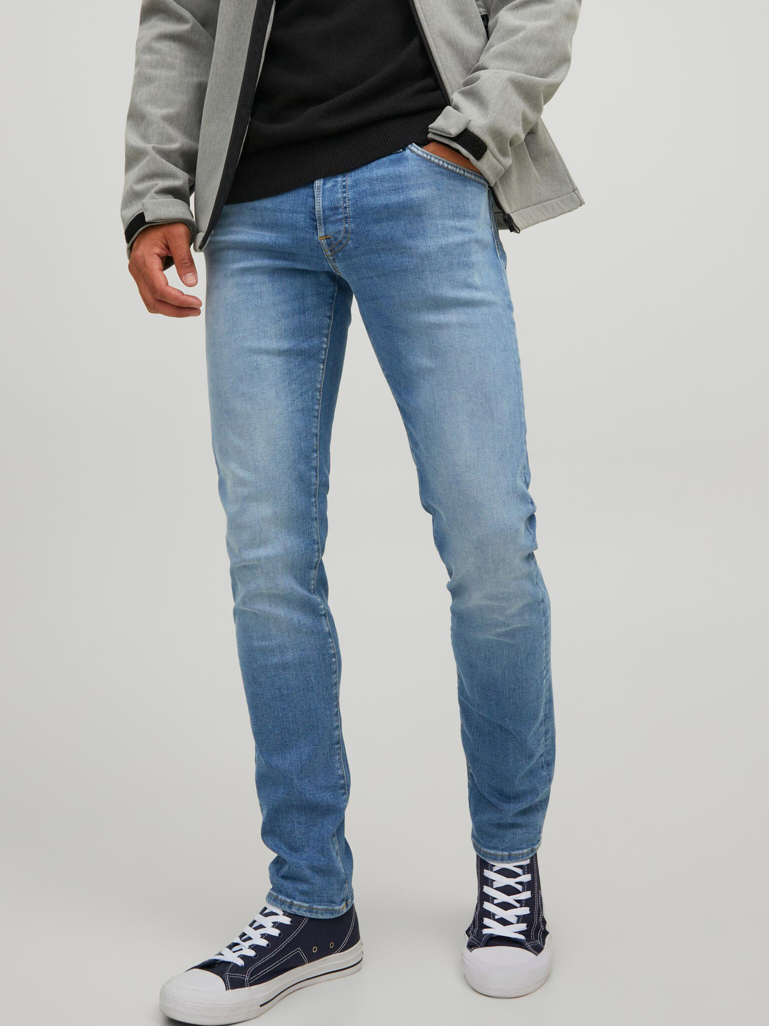 Jack & Jones Glenn Jeans Modrá - Pepit.cz