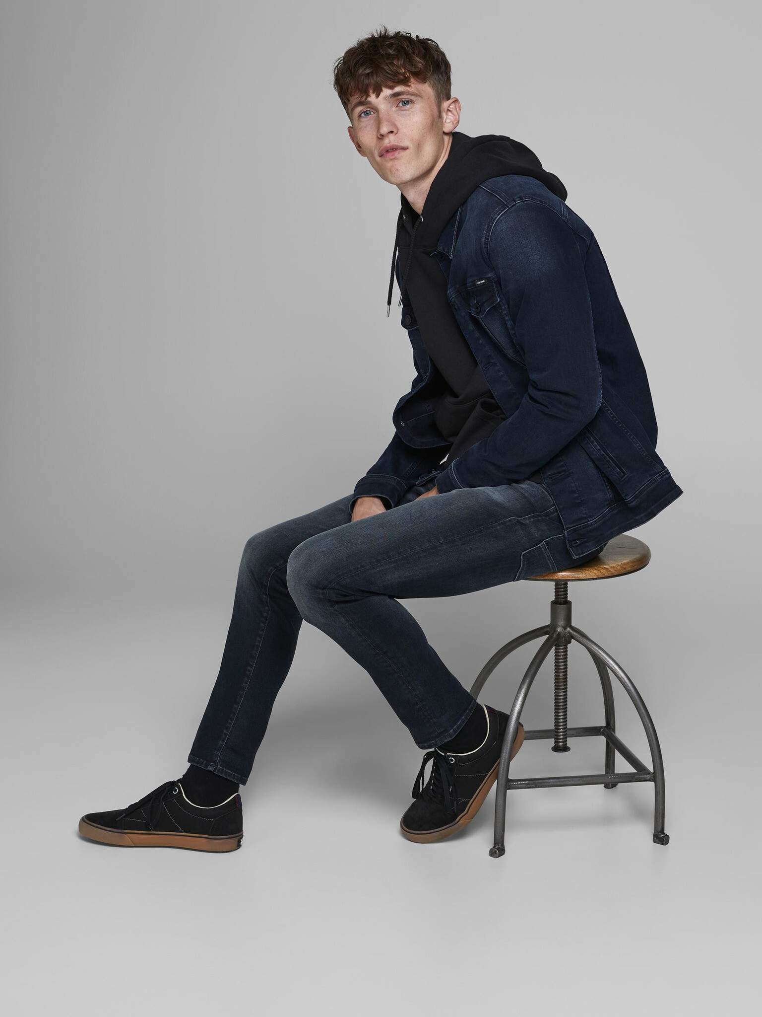 Jack & Jones Glenn Jeans Modrá - Pepit.cz