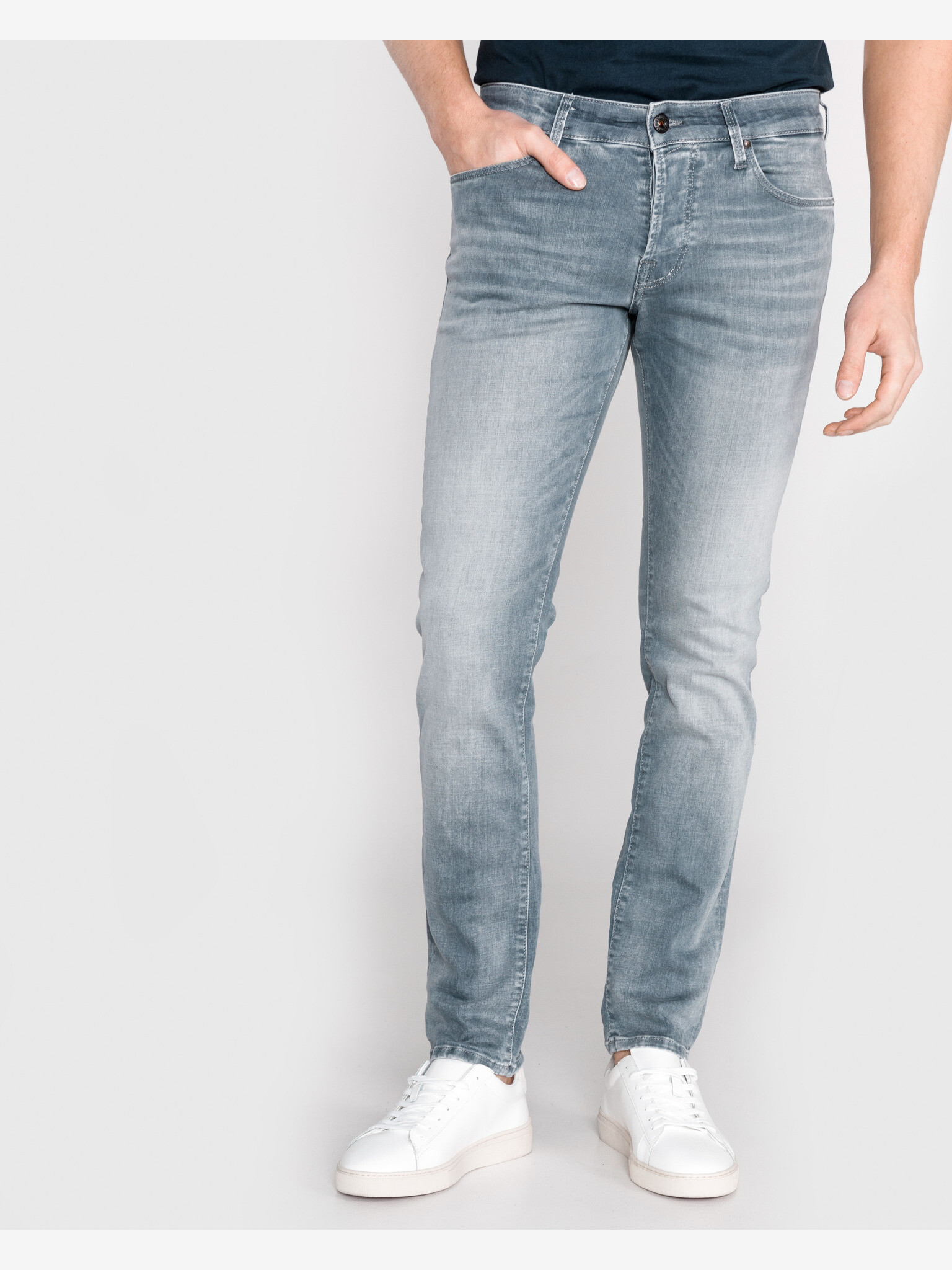 Jack & Jones Glenn Jeans Šedá - Pepit.cz