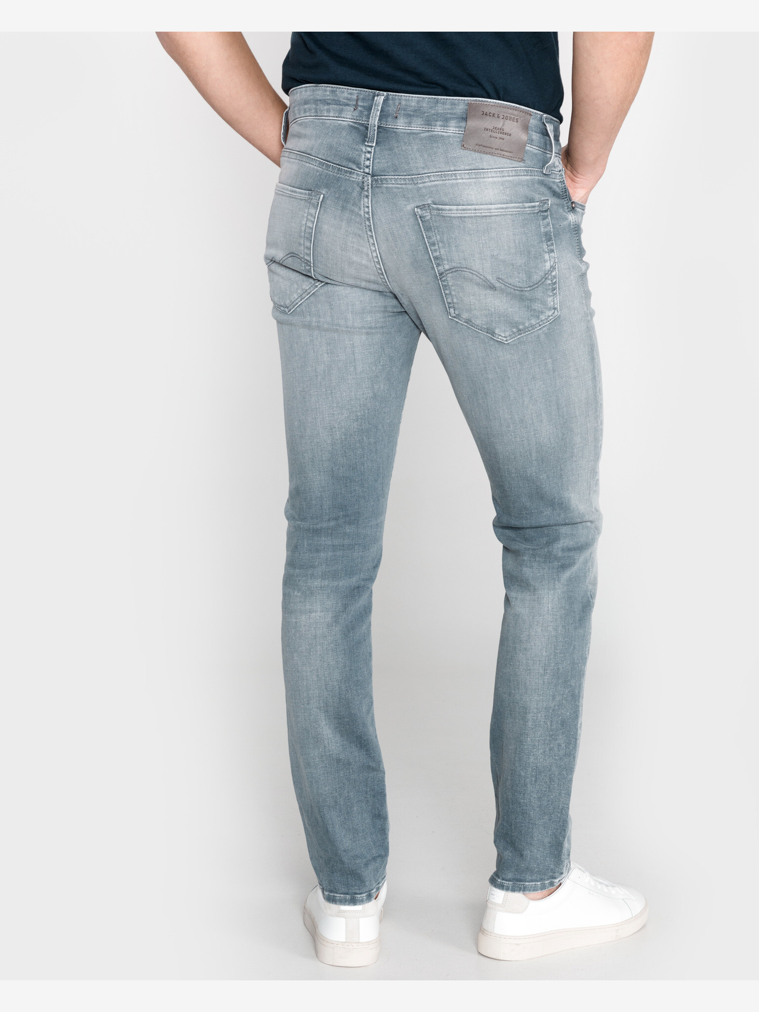 Jack & Jones Glenn Jeans Šedá - Pepit.cz