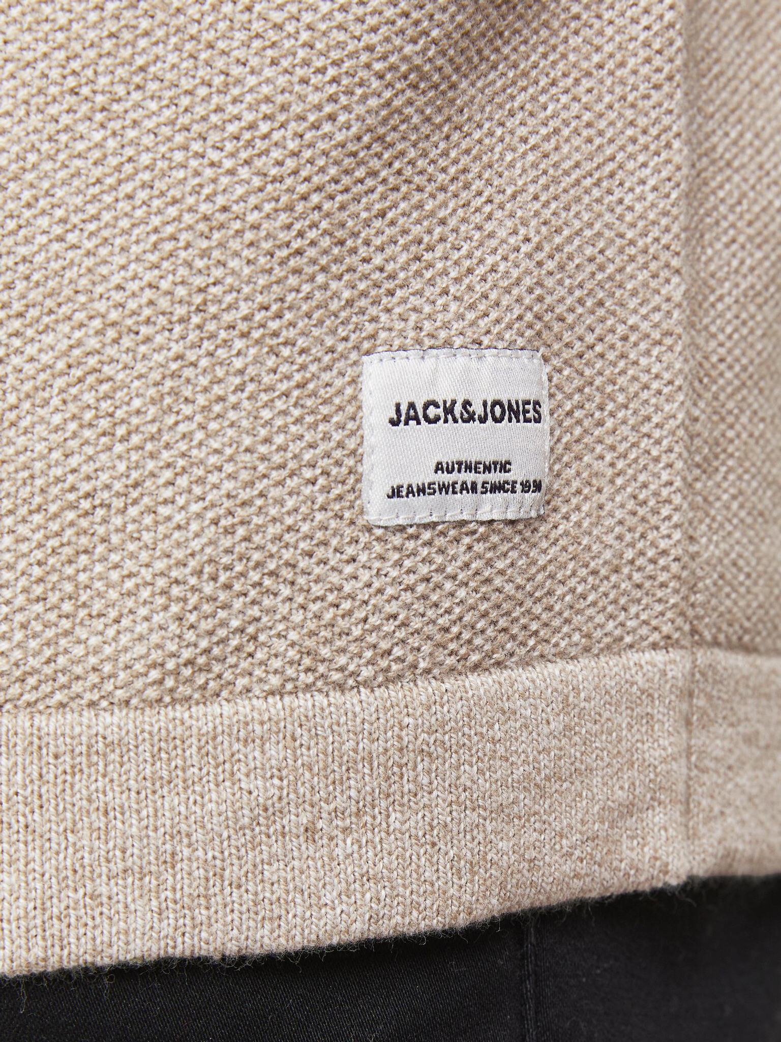 Jack & Jones Gustav Svetr Béžová - Pepit.cz