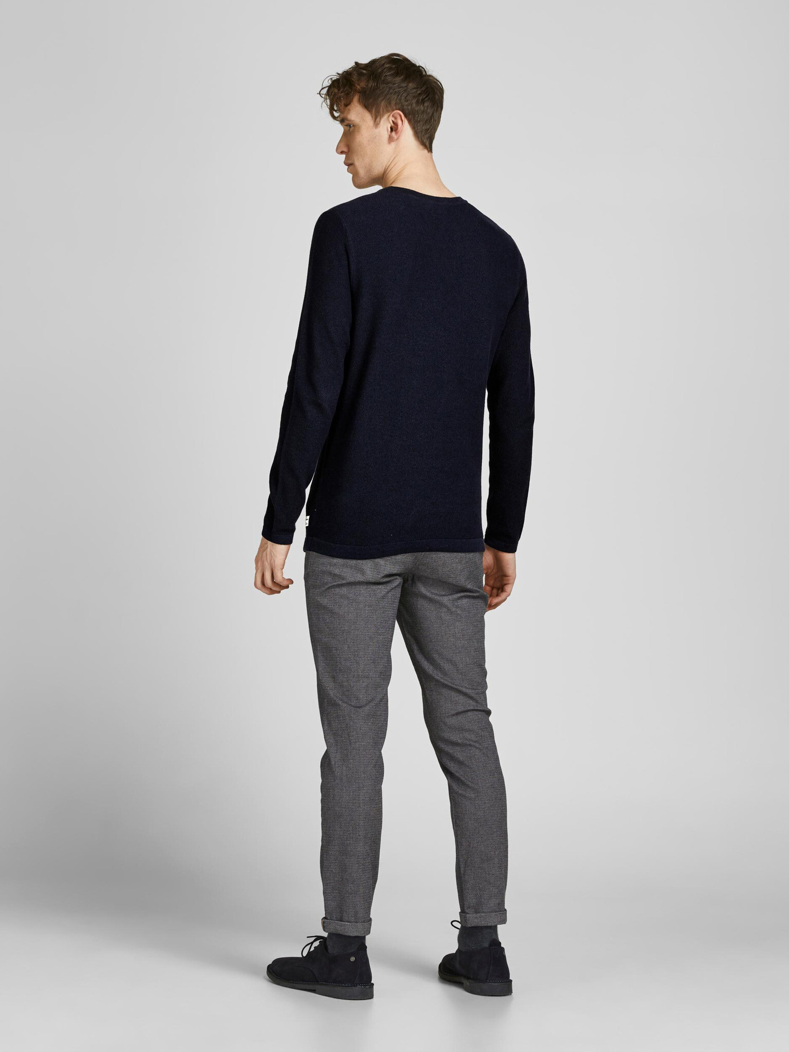 Jack & Jones Gustav Svetr Černá - Pepit.cz