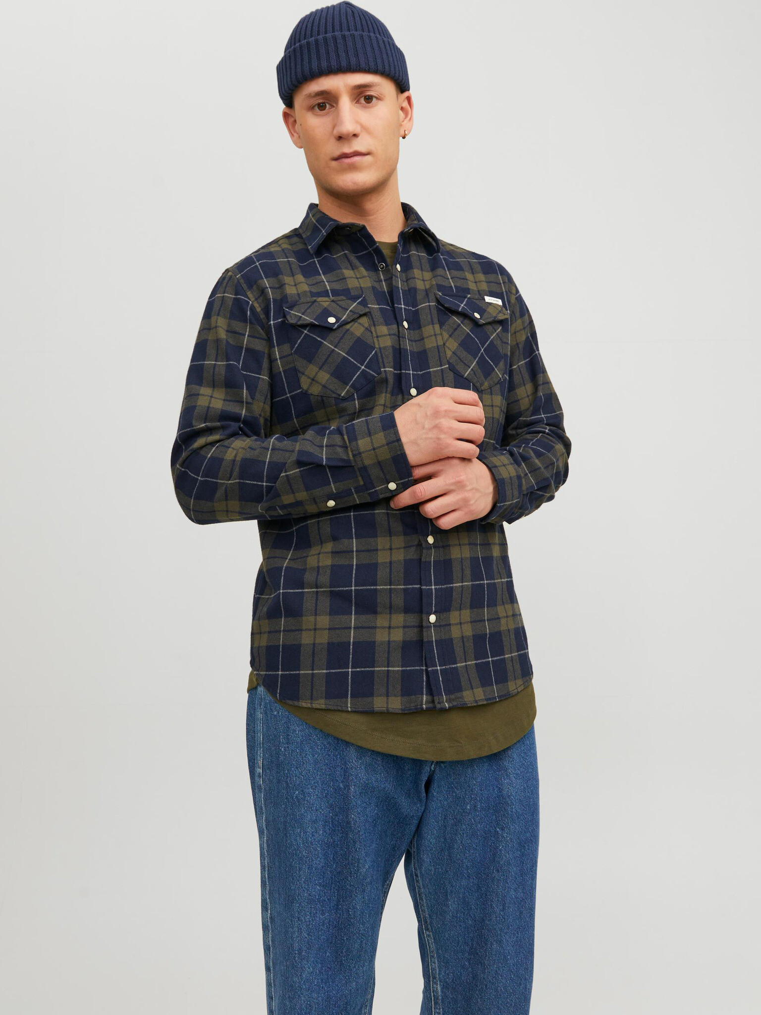 Jack & Jones Heridan Košile Zelená - Pepit.cz