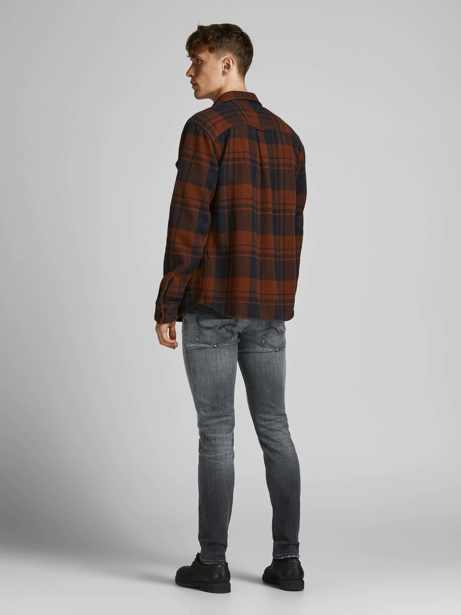 Jack & Jones Iliam Jeans Šedá - Pepit.cz