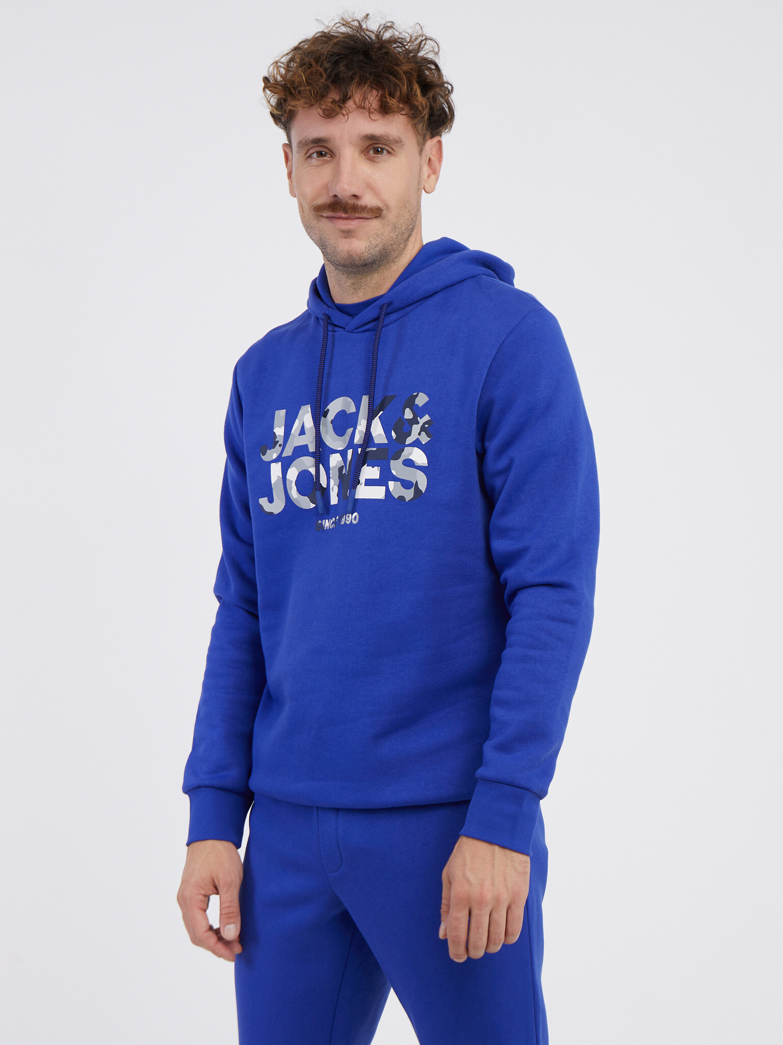 Jack & Jones James Mikina Modrá - Pepit.cz