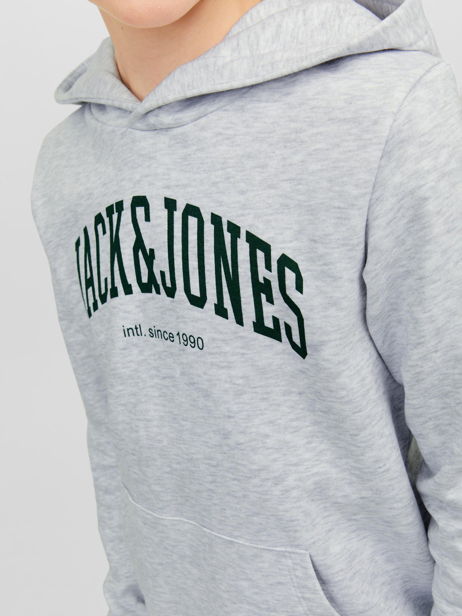 Jack & Jones Josh Mikina dětská Šedá - Pepit.cz