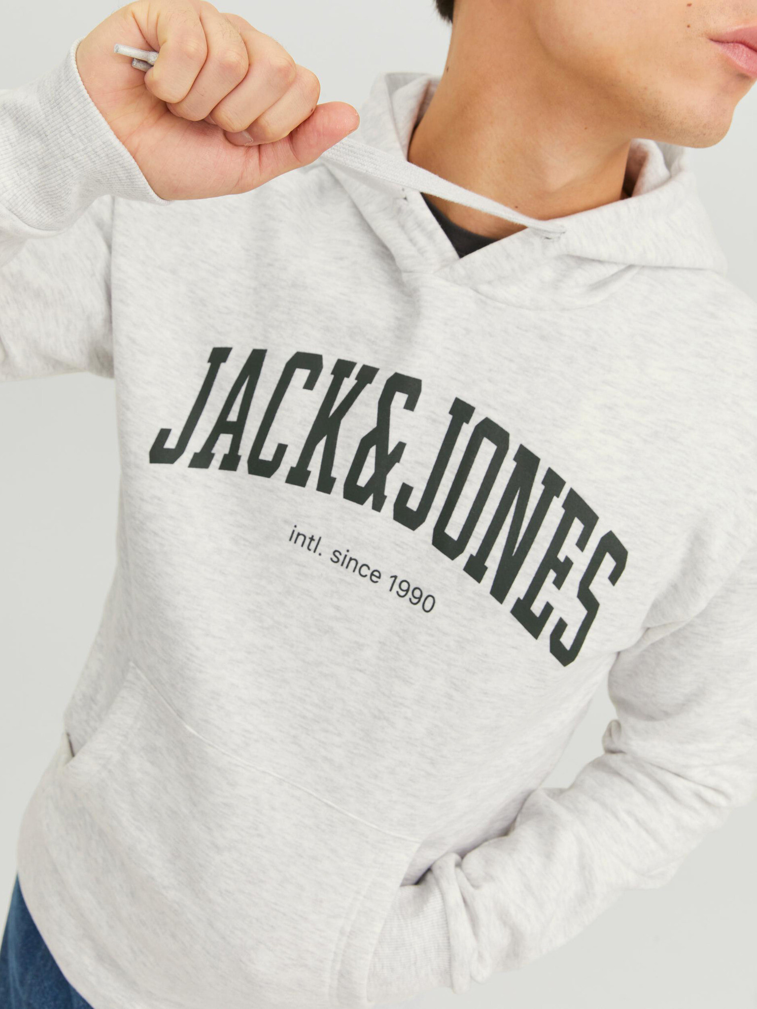 Jack & Jones Josh Mikina Šedá - Pepit.cz